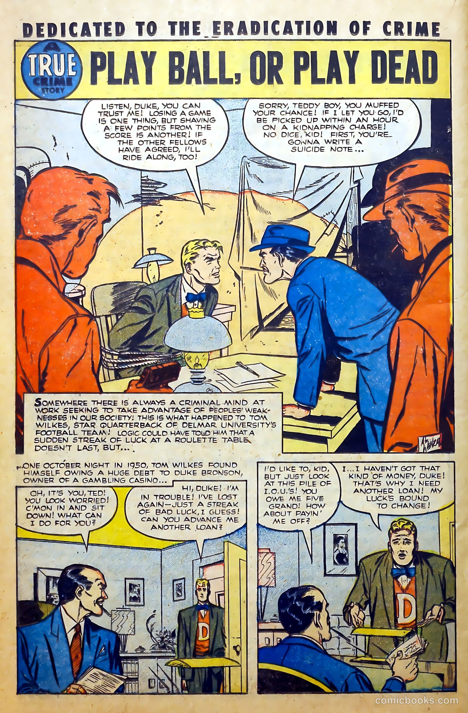 Crime and Punishment #61 (1953) — page 24 of 36