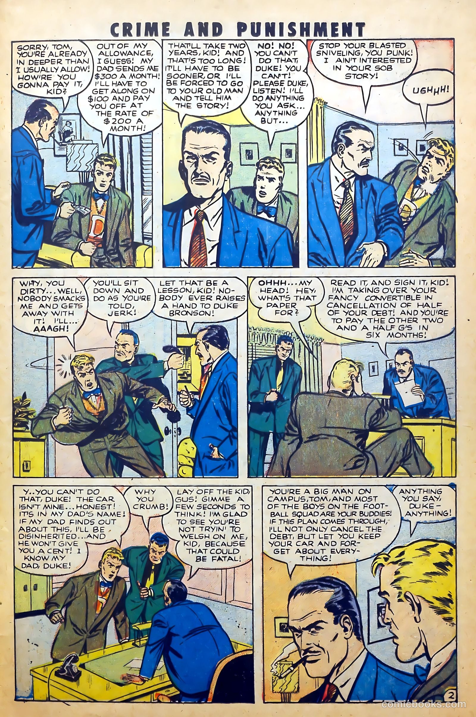 Crime and Punishment #61 (1953) — page 25 of 36