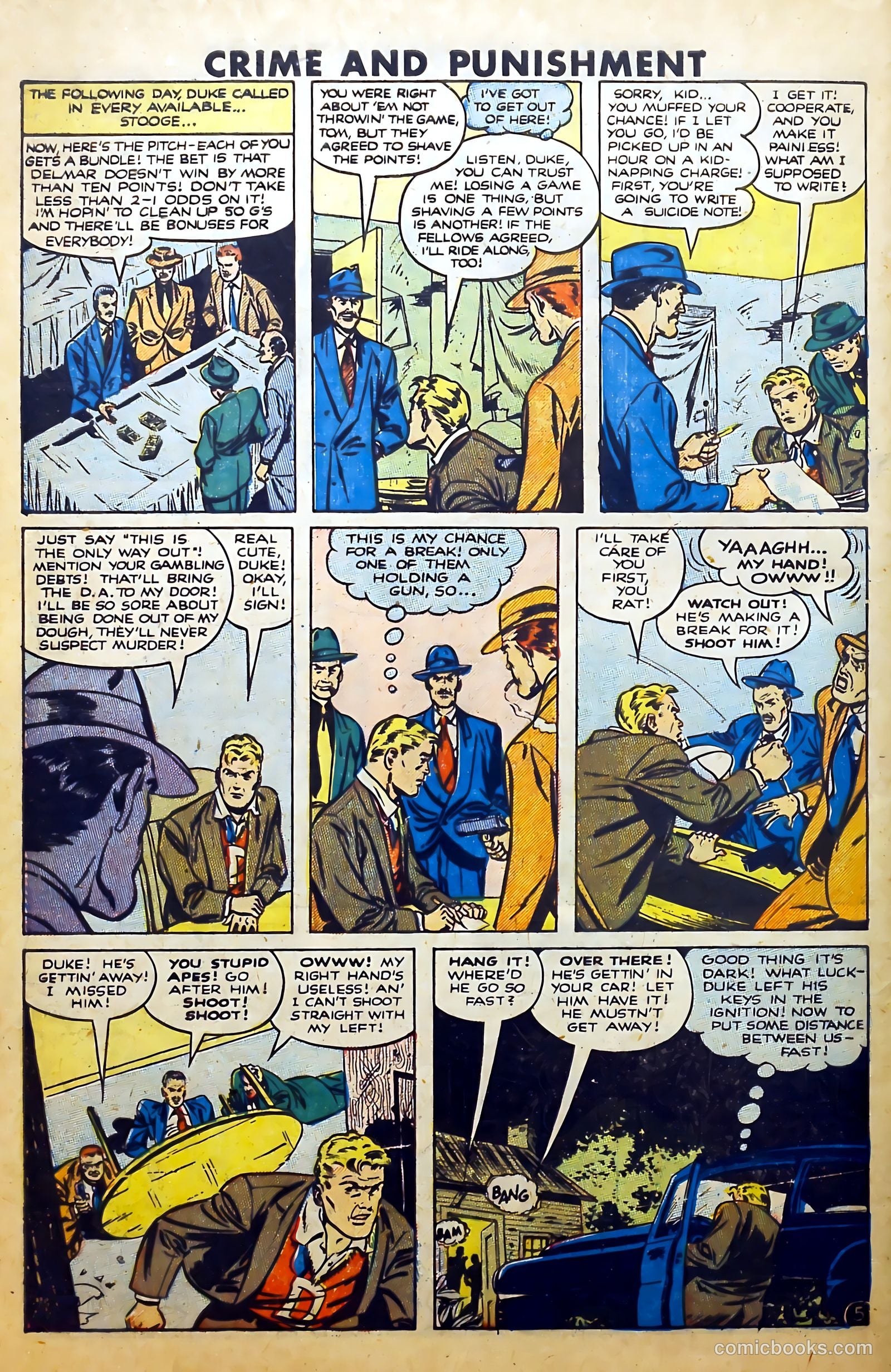 Crime and Punishment #61 (1953) — page 28 of 36
