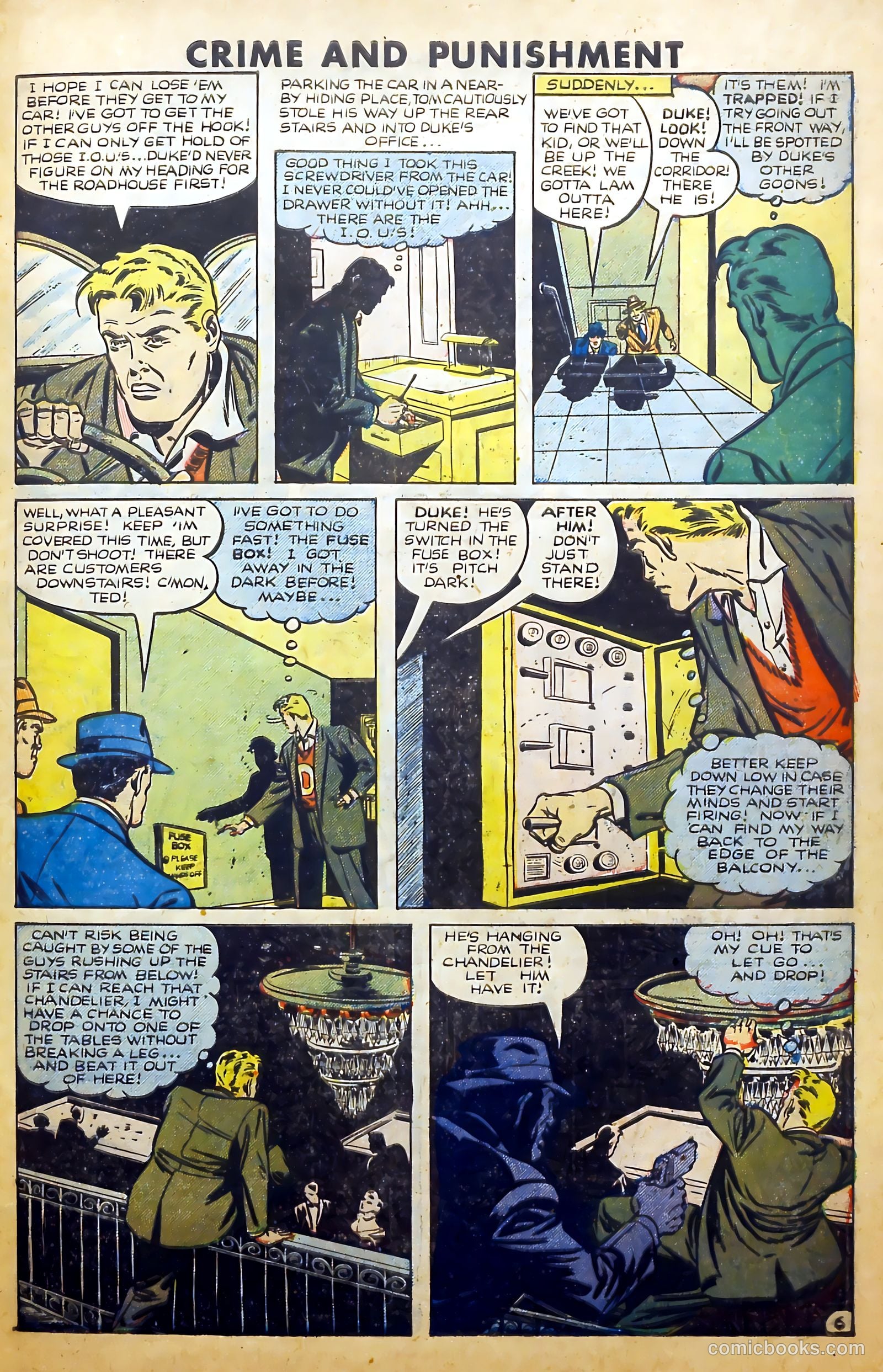 Crime and Punishment #61 (1953) — page 29 of 36