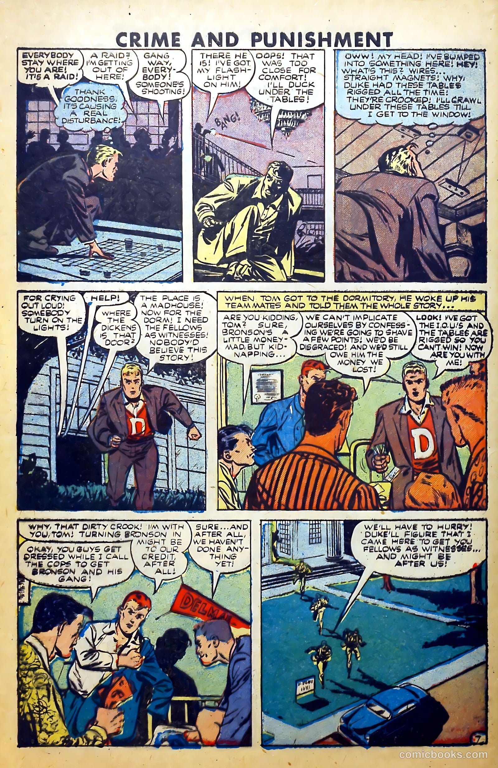 Crime and Punishment #61 (1953) — page 30 of 36