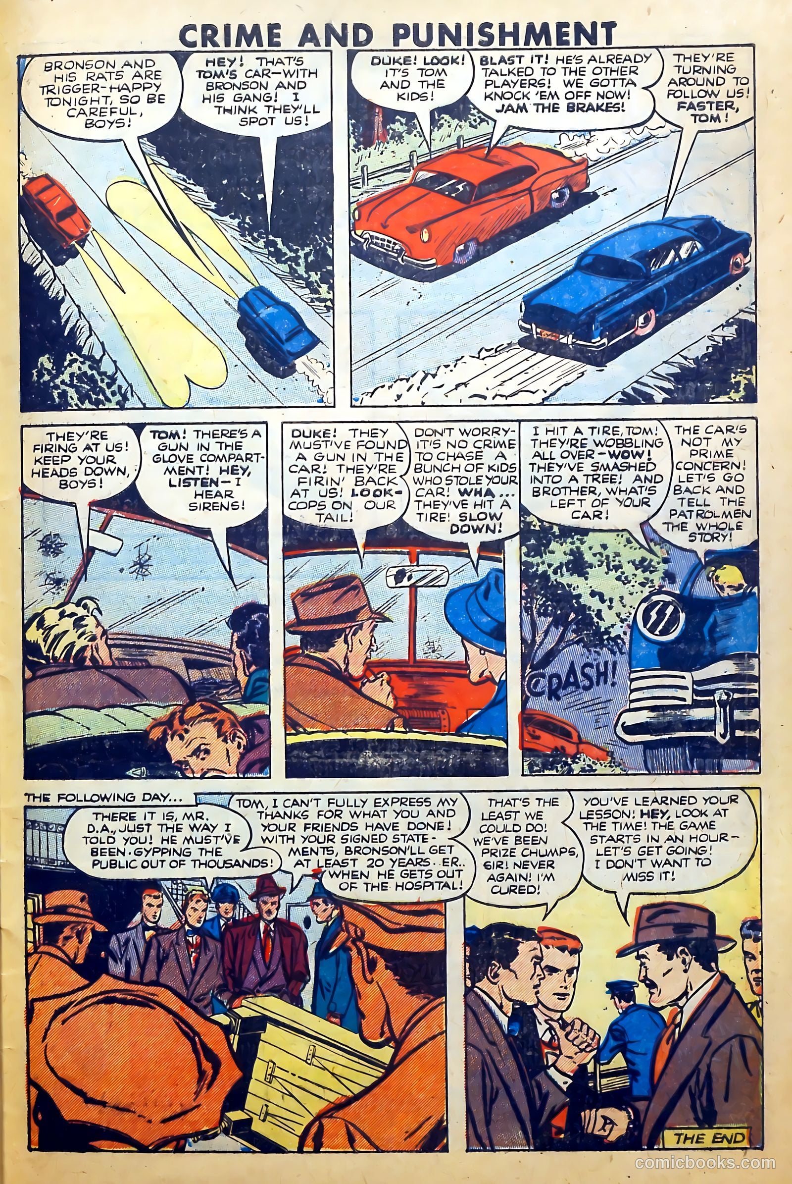 Crime and Punishment #61 (1953) — page 31 of 36