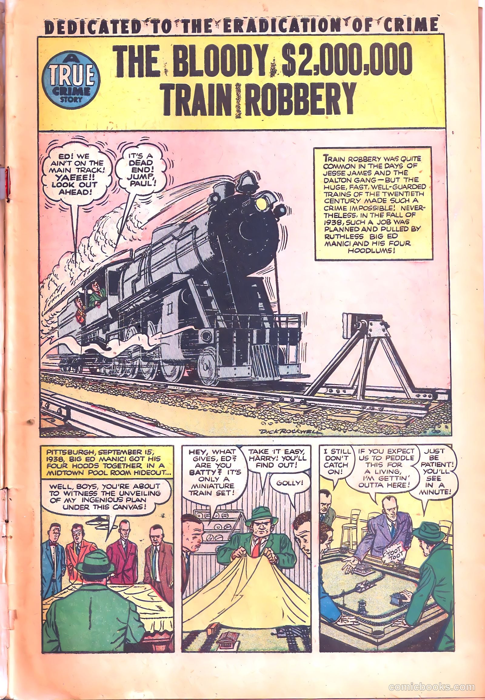 Crime and Punishment #62 (1953) — page 3 of 36