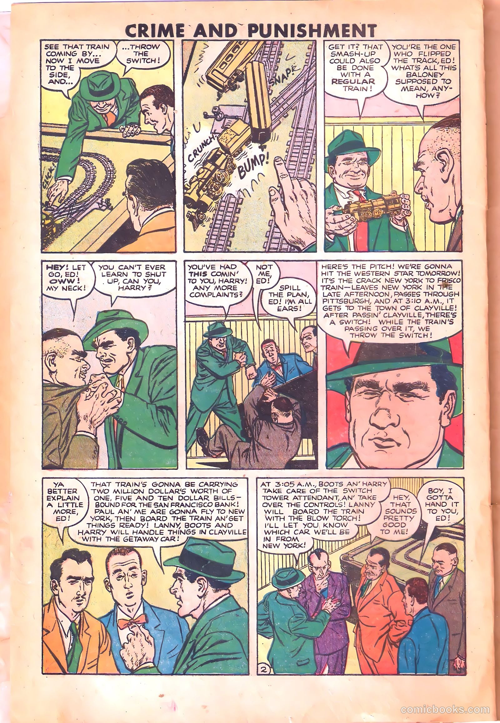 Crime and Punishment #62 (1953) — page 4 of 36