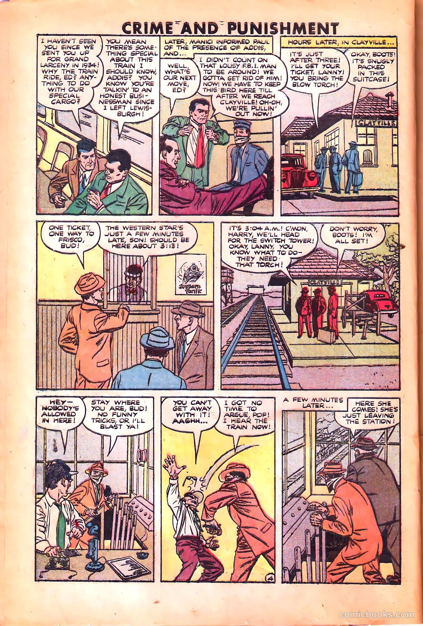 Crime and Punishment #62 (1953) — page 6 of 36