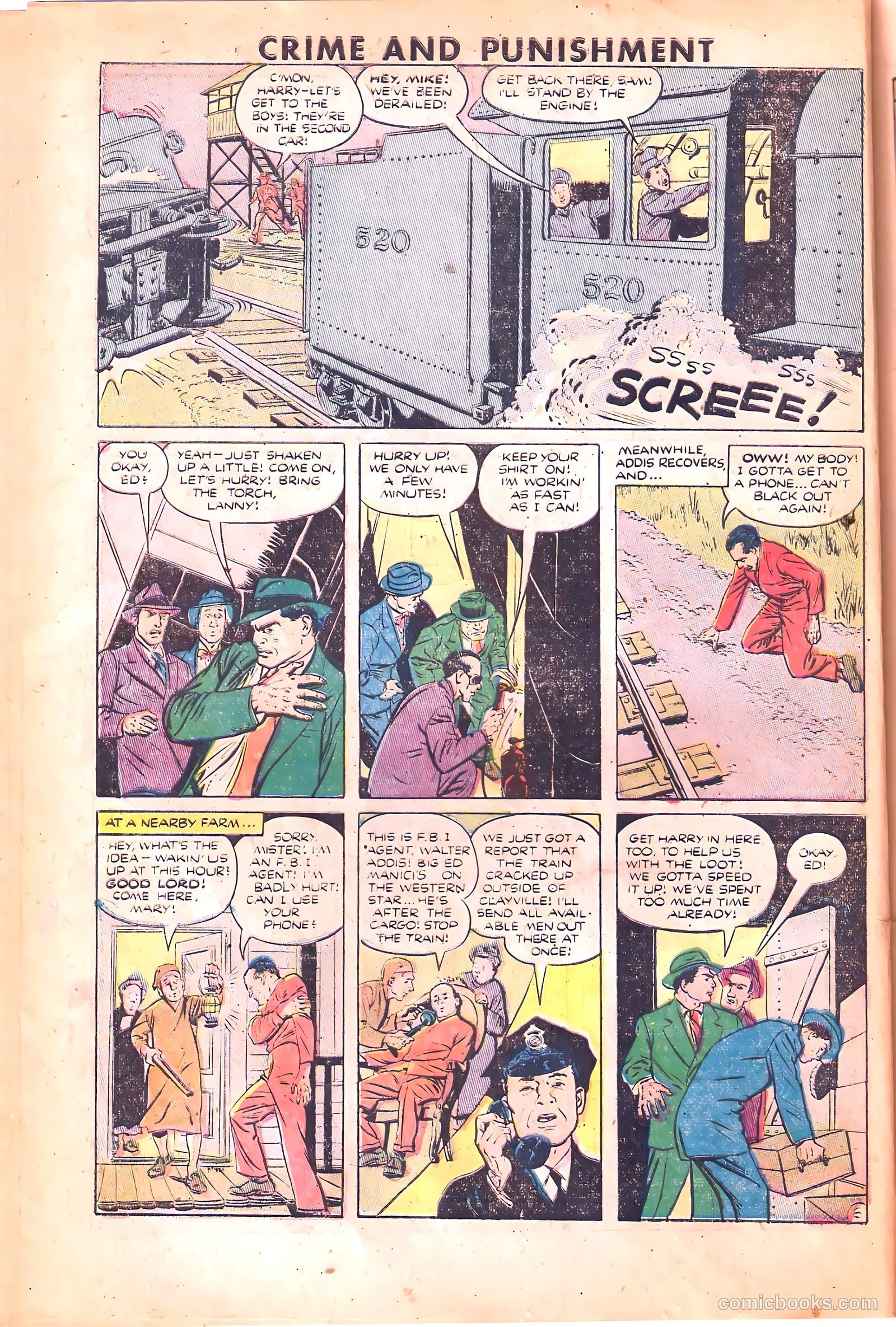 Crime and Punishment #62 (1953) — page 8 of 36