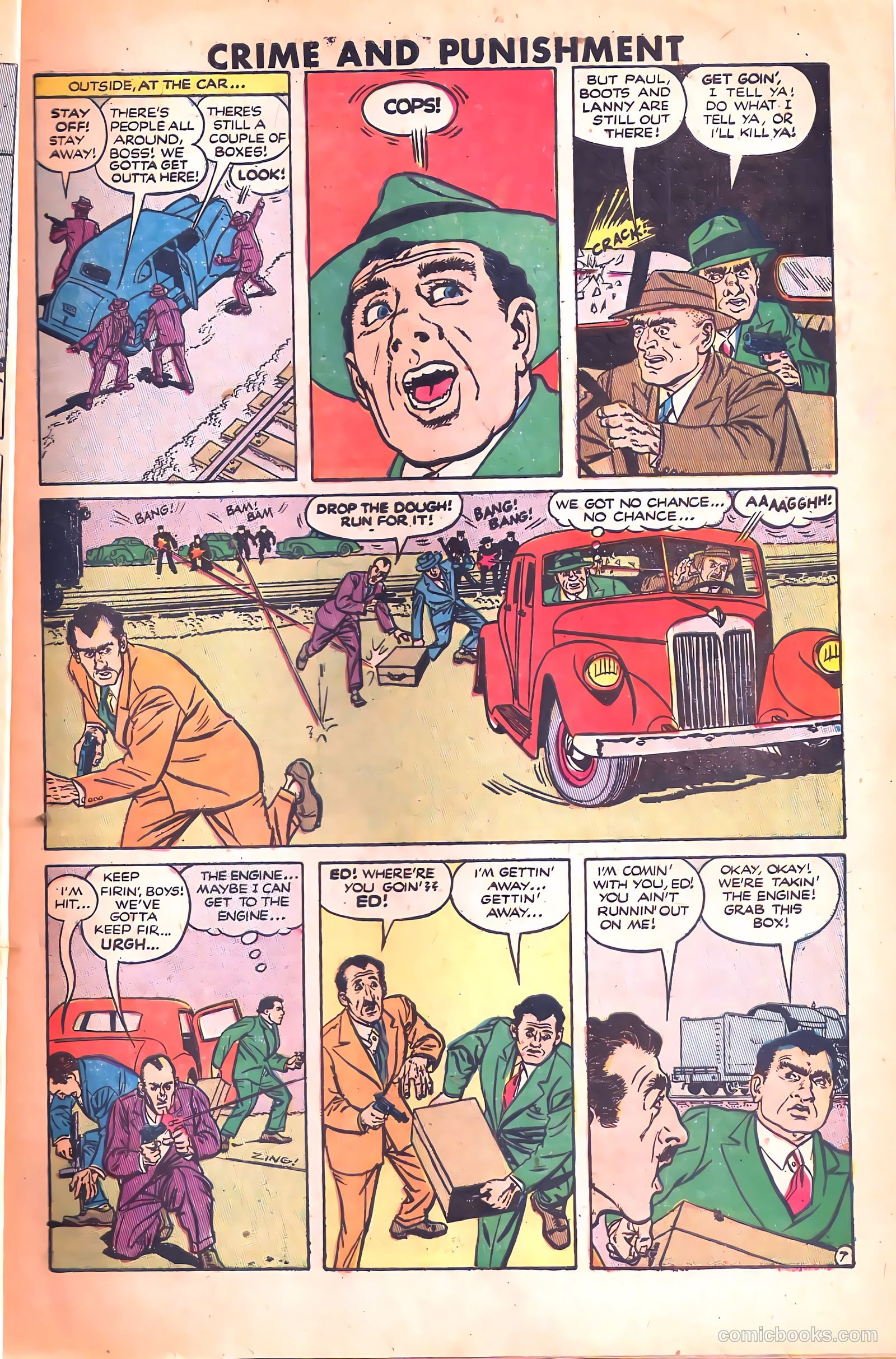 Crime and Punishment #62 (1953) — page 9 of 36