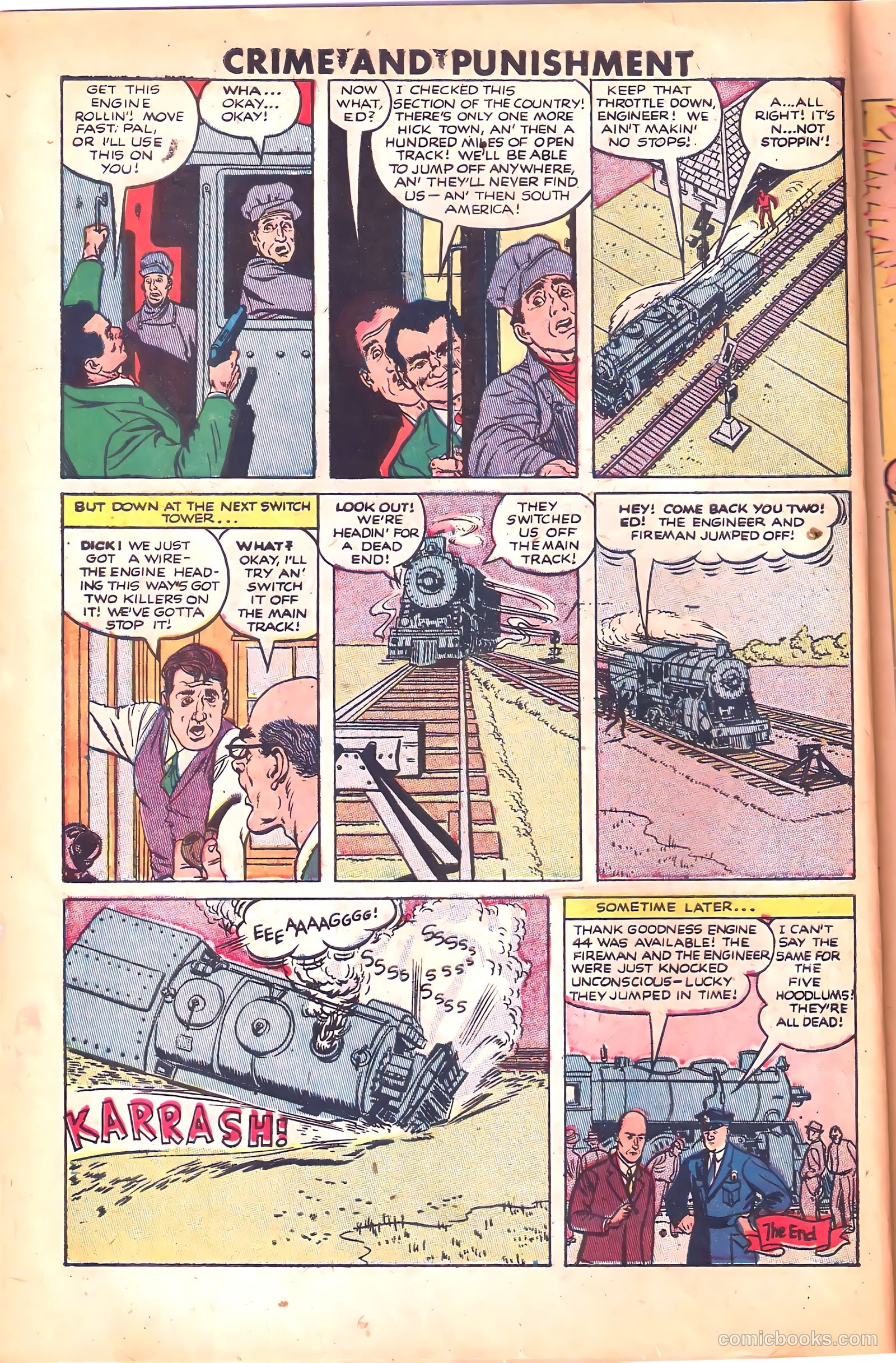 Crime and Punishment #62 (1953) — page 10 of 36