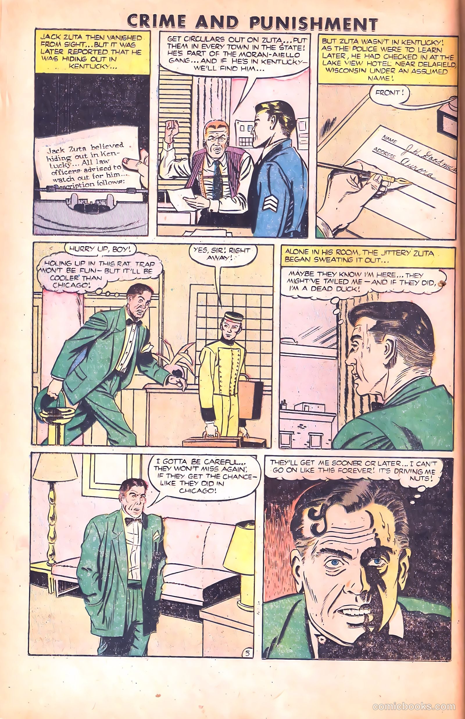 Crime and Punishment #62 (1953) — page 16 of 36