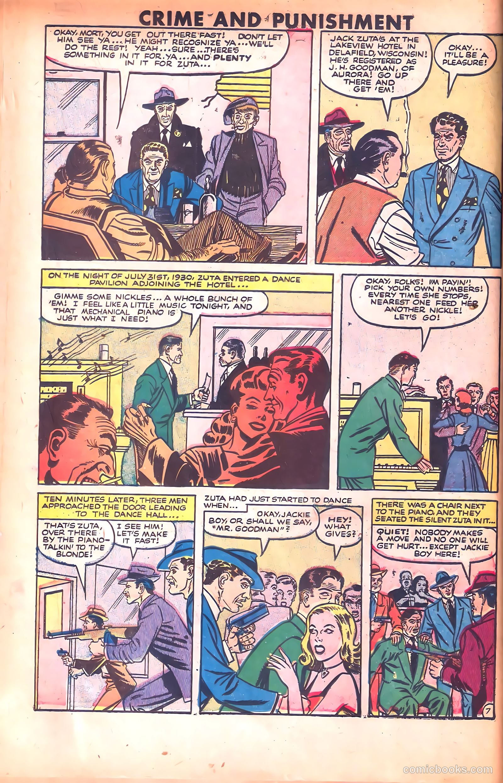 Crime and Punishment #62 (1953) — page 18 of 36