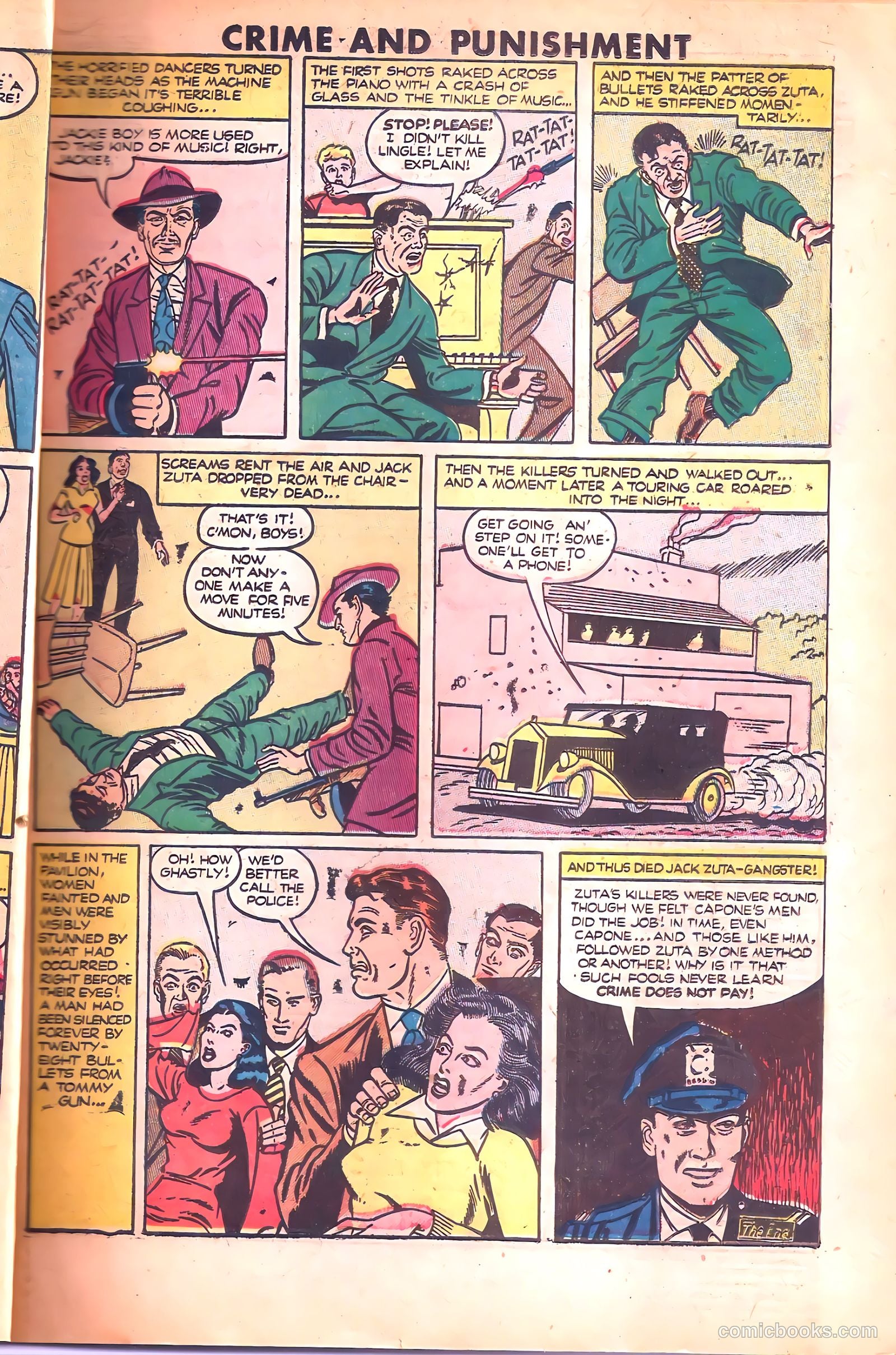 Crime and Punishment #62 (1953) — page 19 of 36