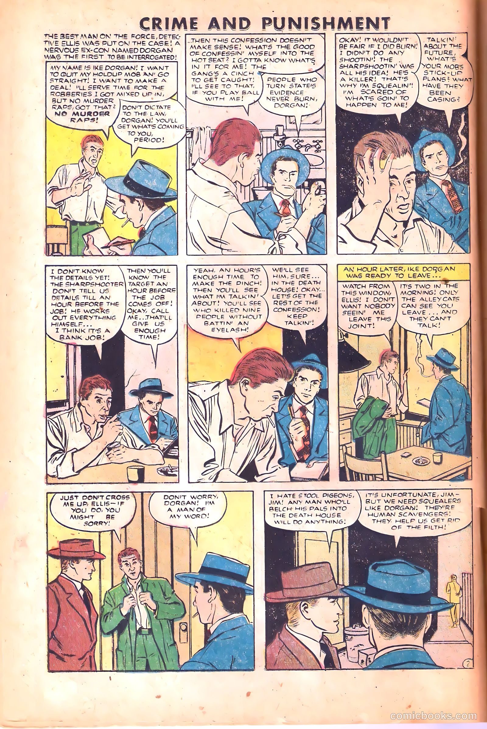 Crime and Punishment #62 (1953) — page 24 of 36