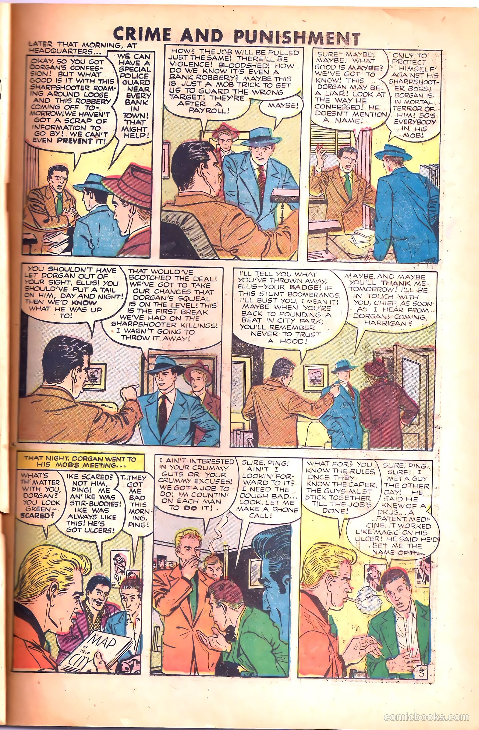 Crime and Punishment #62 (1953) — page 25 of 36