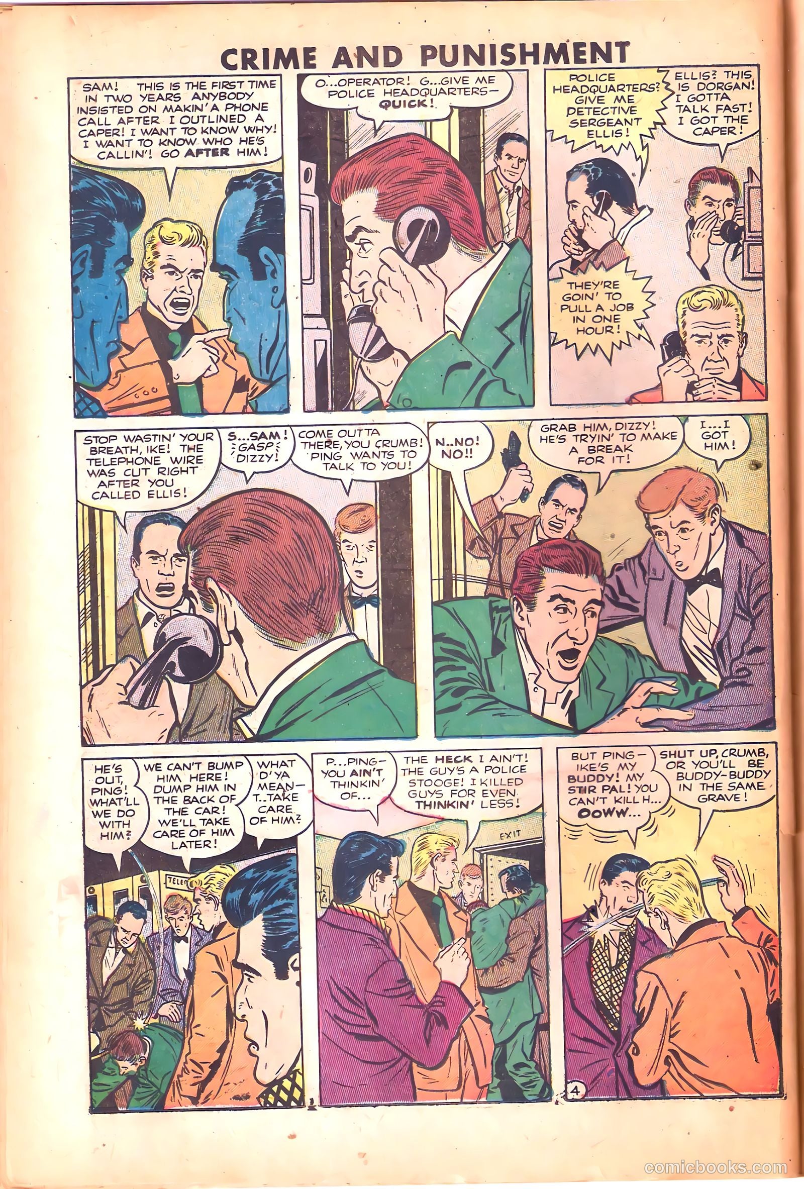 Crime and Punishment #62 (1953) — page 26 of 36
