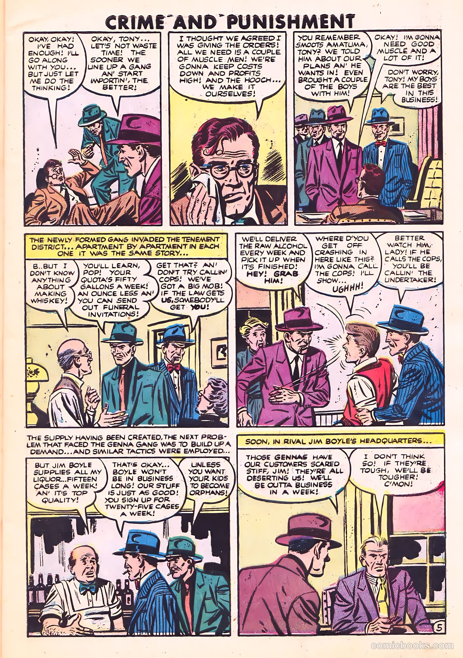 Crime and Punishment #63 (1953) — page 7 of 36