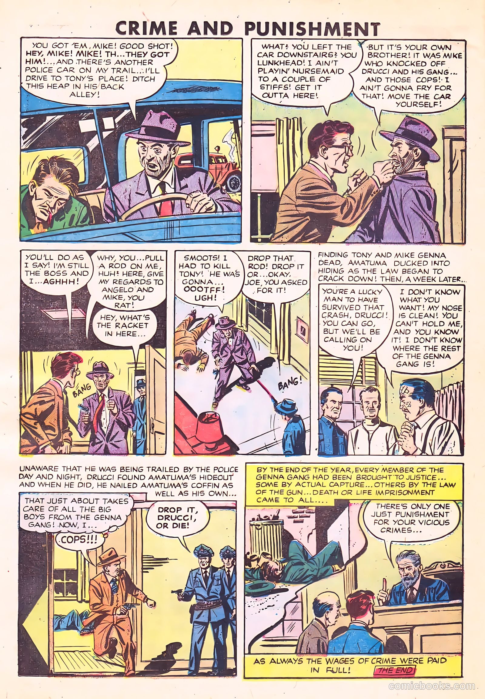 Crime and Punishment #63 (1953) — page 12 of 36