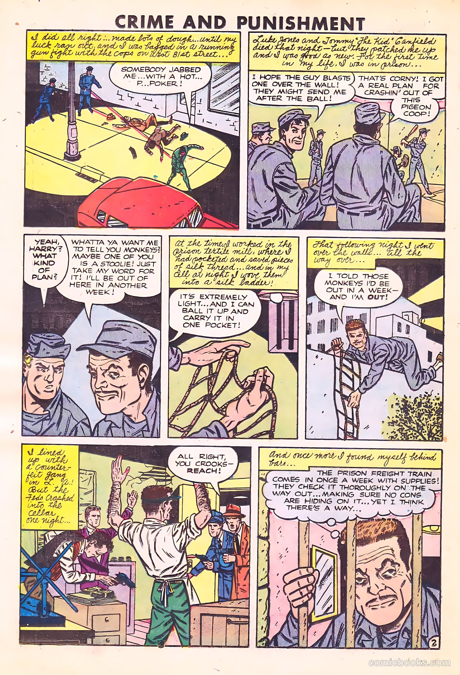 Crime and Punishment #63 (1953) — page 18 of 36