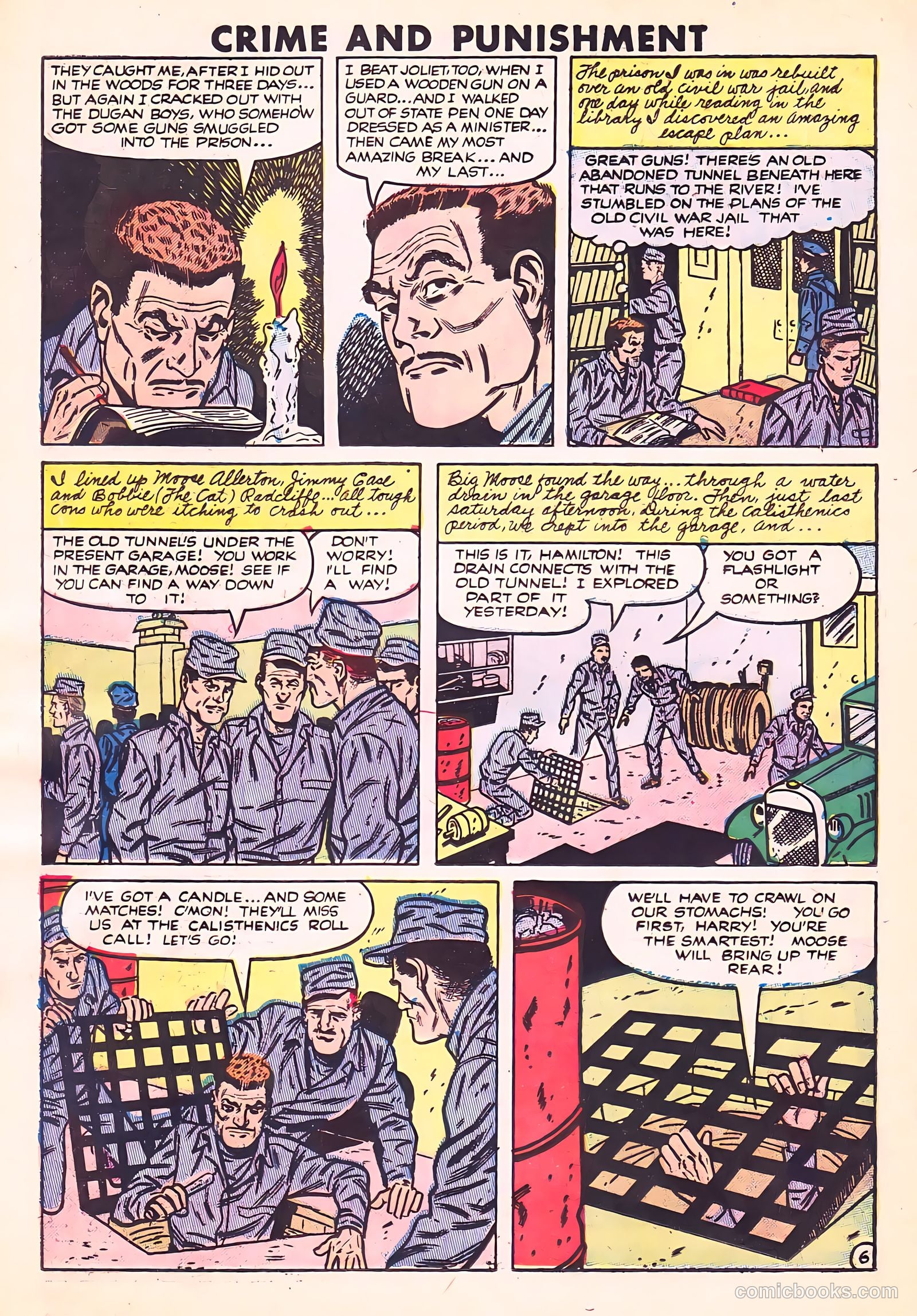 Crime and Punishment #63 (1953) — page 22 of 36