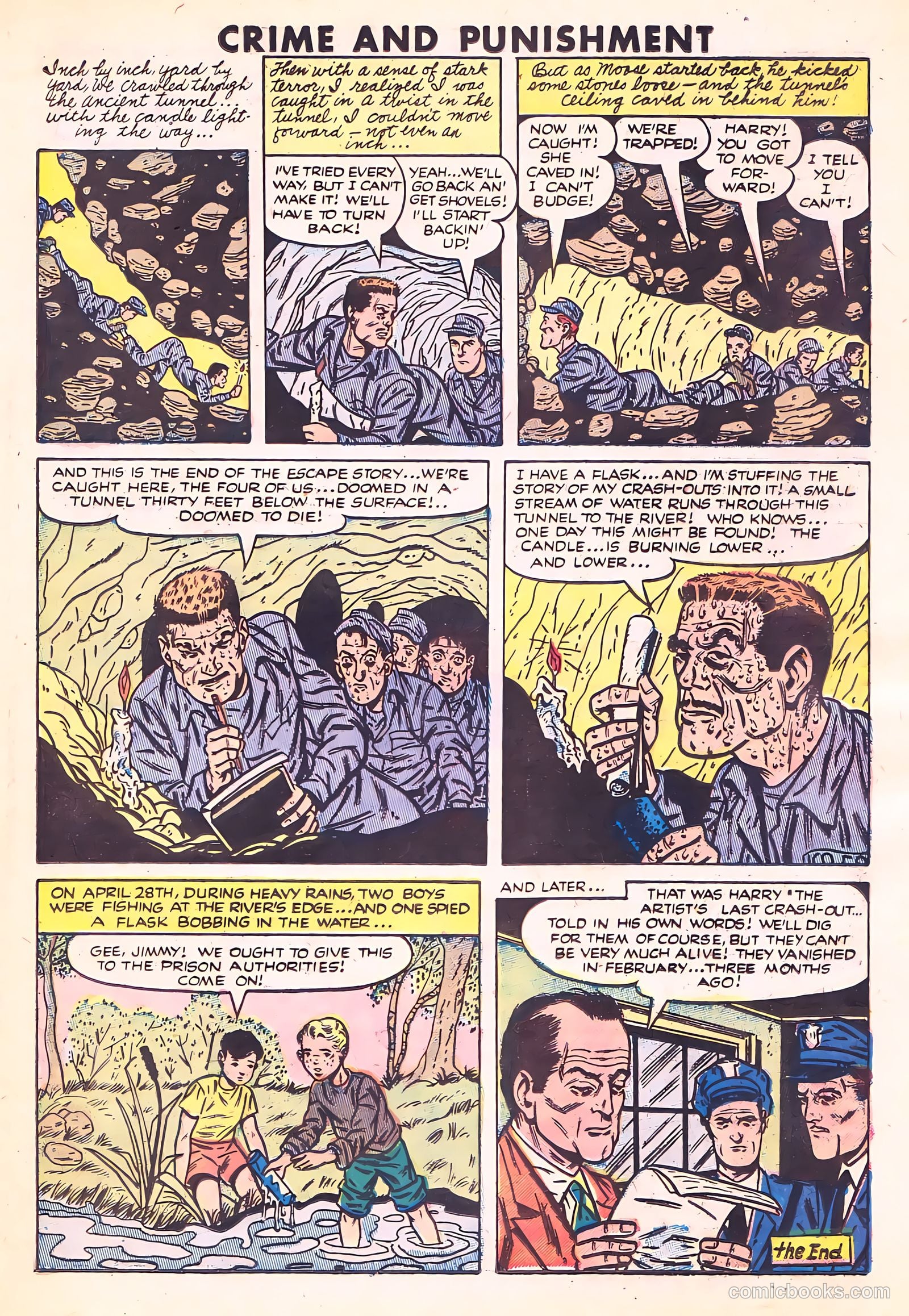 Crime and Punishment #63 (1953) — page 23 of 36
