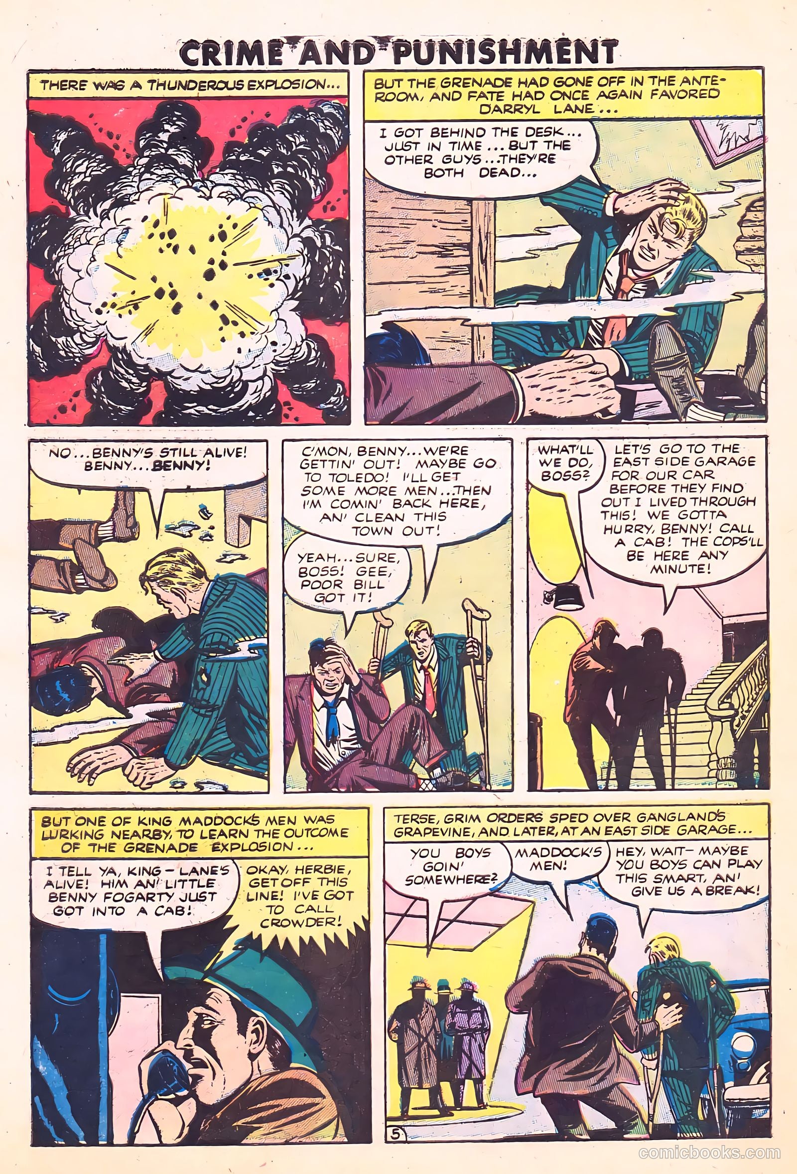 Crime and Punishment #63 (1953) — page 30 of 36
