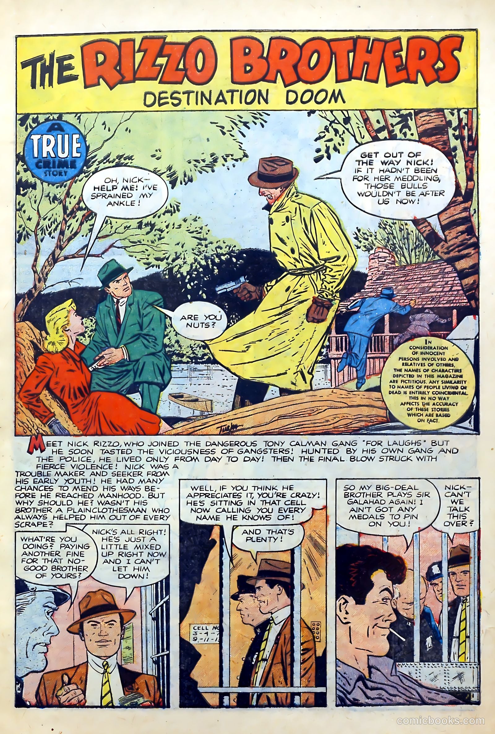 Crime and Punishment #64 (1953) — page 3 of 36
