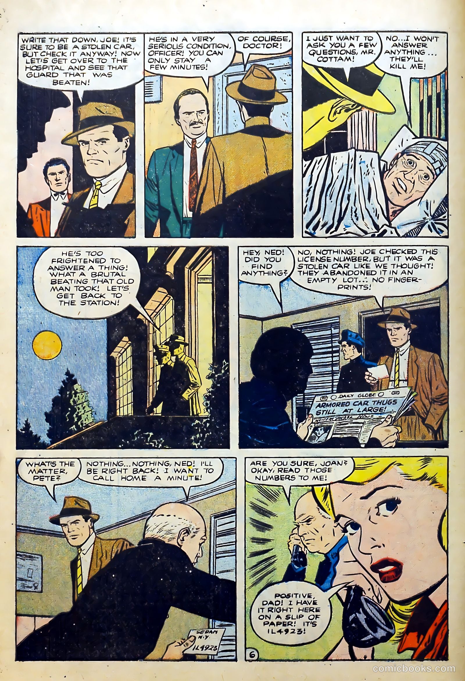 Crime and Punishment #64 (1953) — page 8 of 36