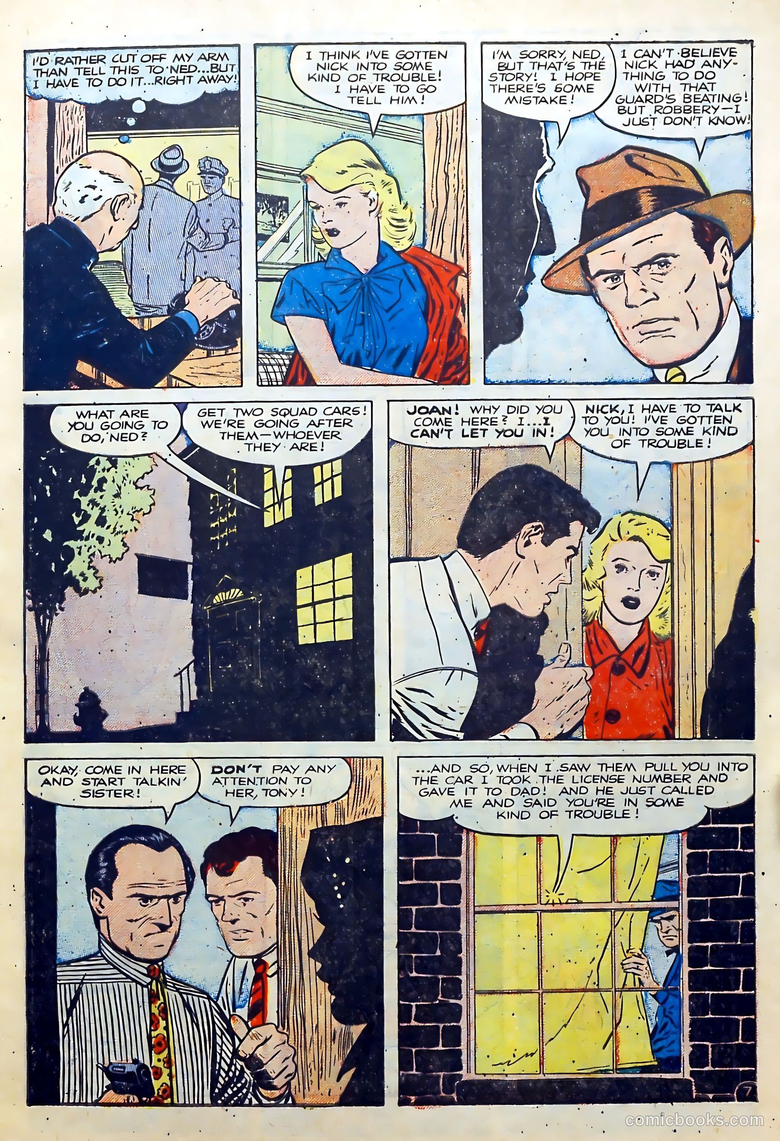 Crime and Punishment #64 (1953) — page 9 of 36