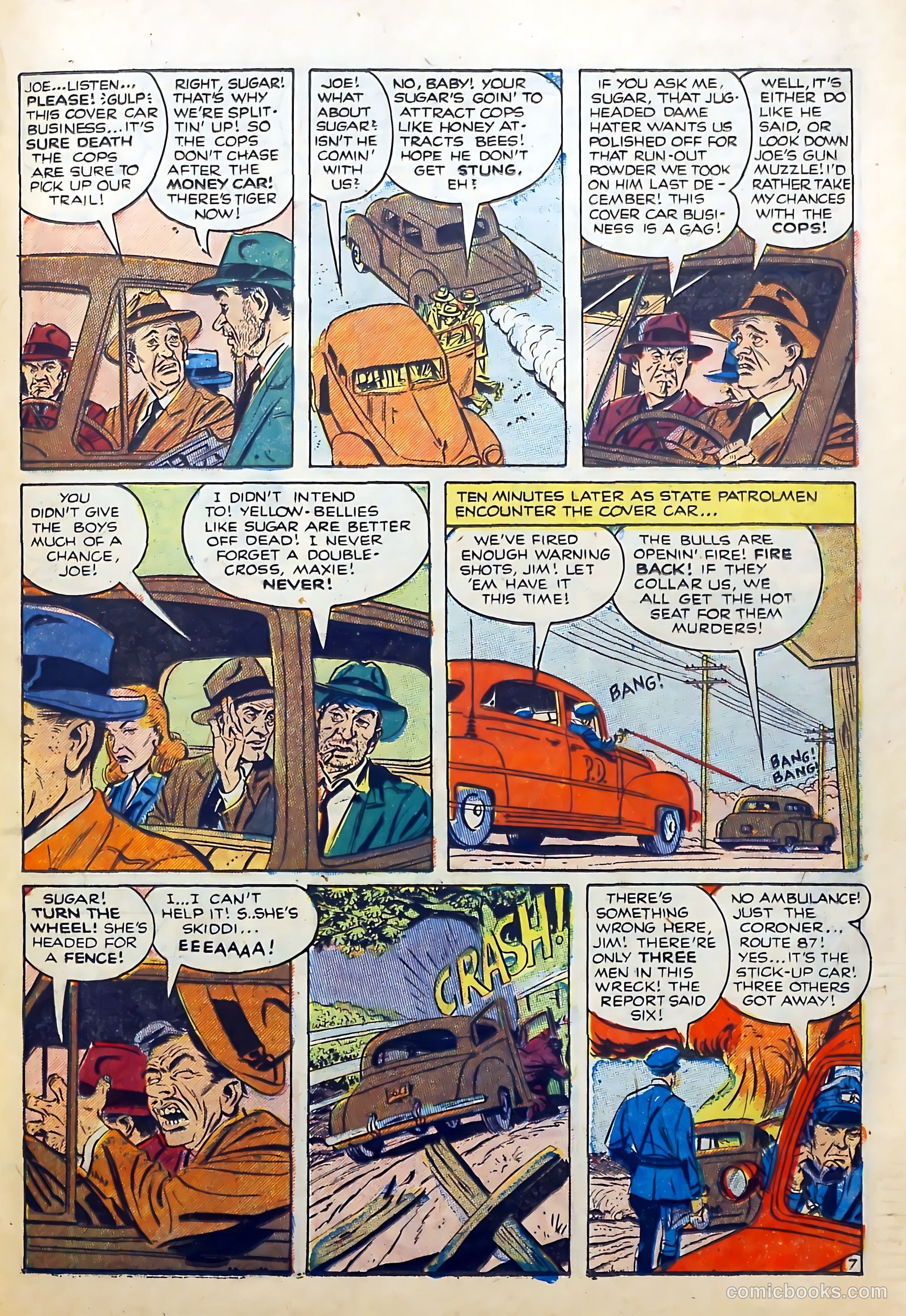 Crime and Punishment #64 (1953) — page 19 of 36