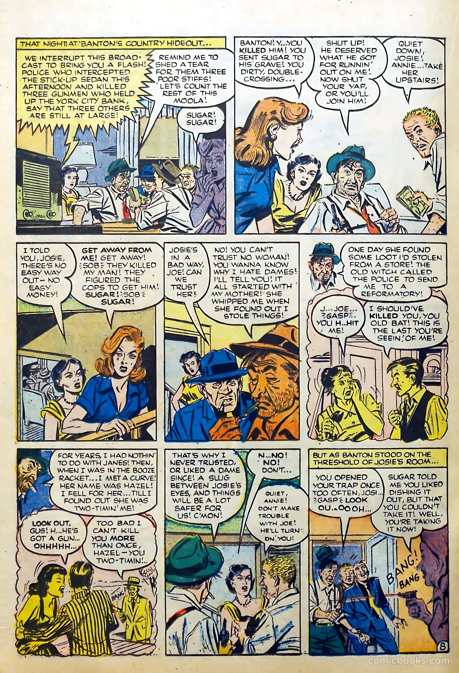 Crime and Punishment #64 (1953) — page 20 of 36