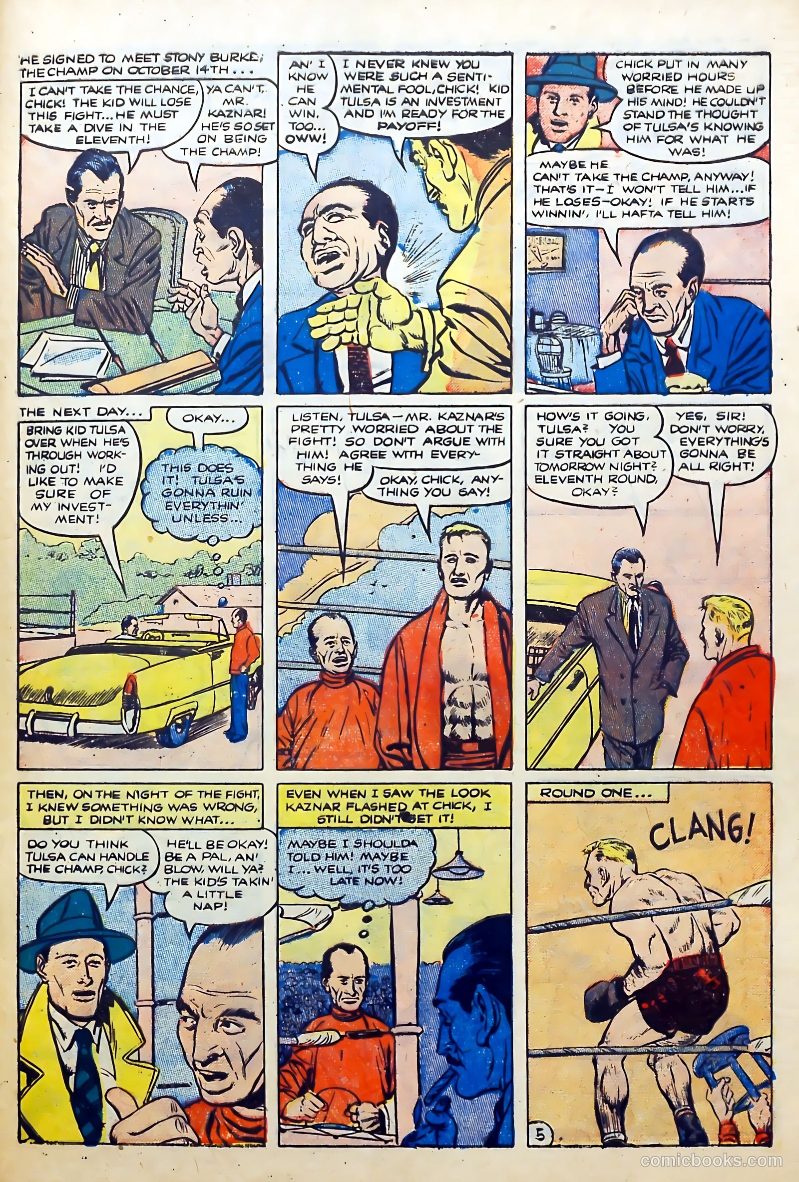 Crime and Punishment #64 (1953) — page 29 of 36