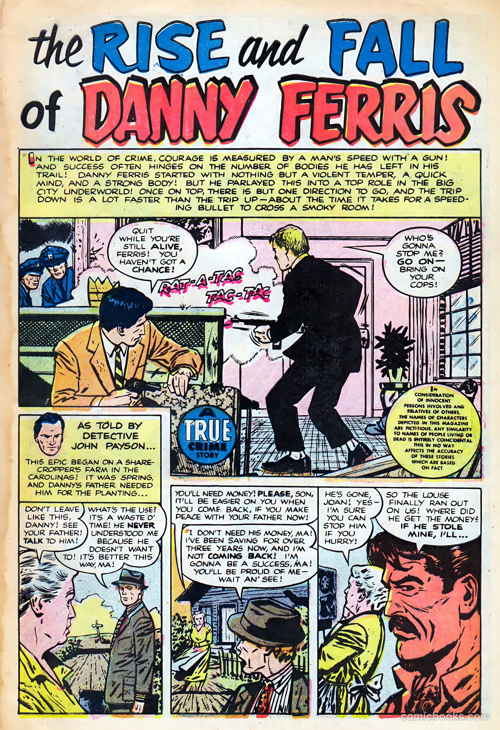 Crime and Punishment #65 (1954) — page 3 of 36
