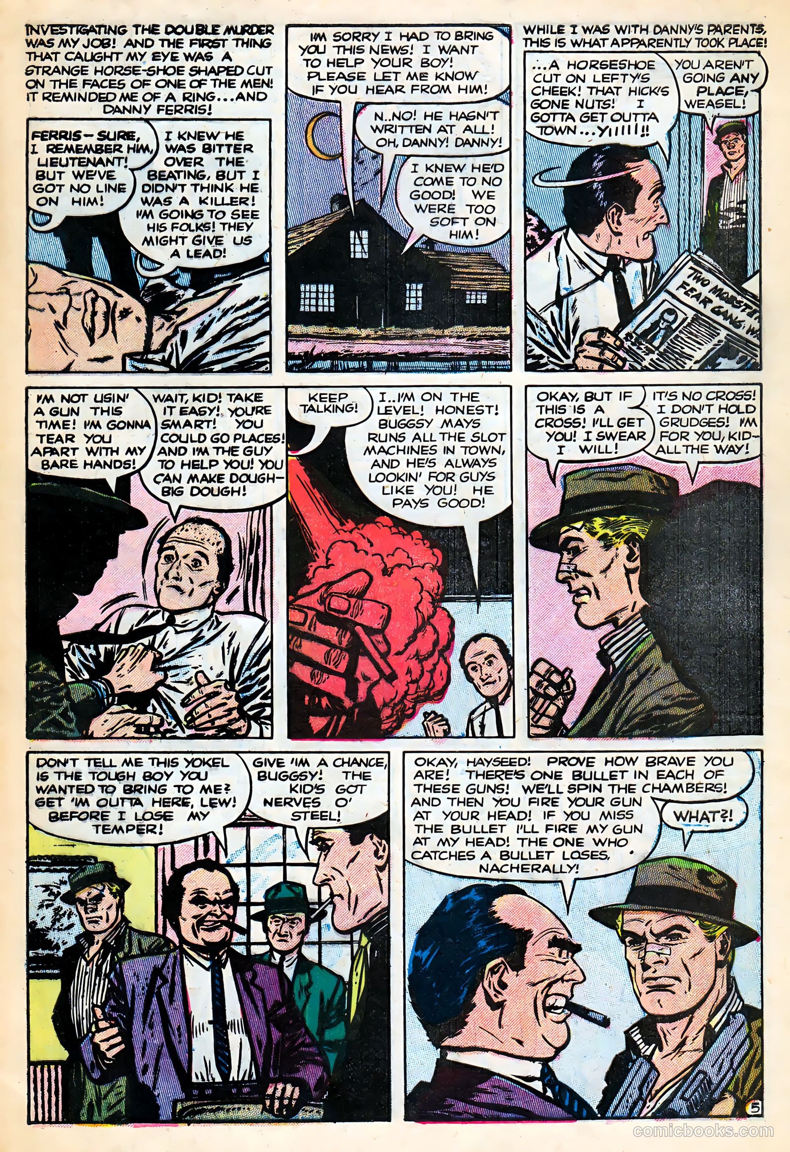 Crime and Punishment #65 (1954) — page 7 of 36