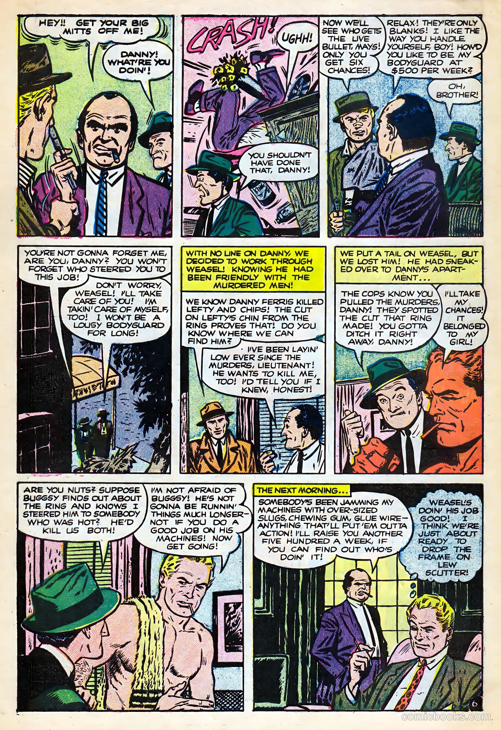 Crime and Punishment #65 (1954) — page 8 of 36