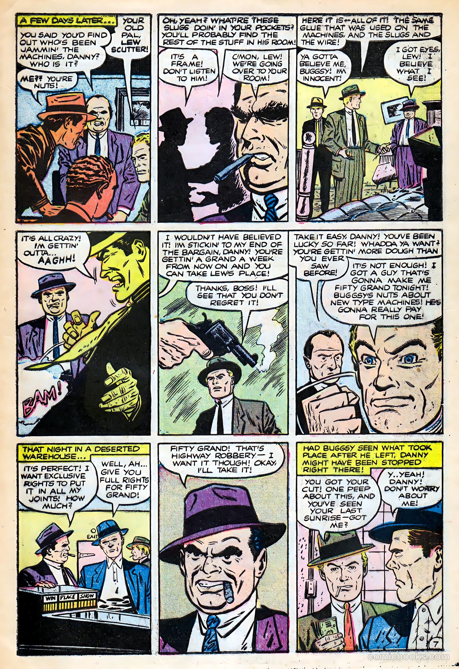 Crime and Punishment #65 (1954) — page 9 of 36