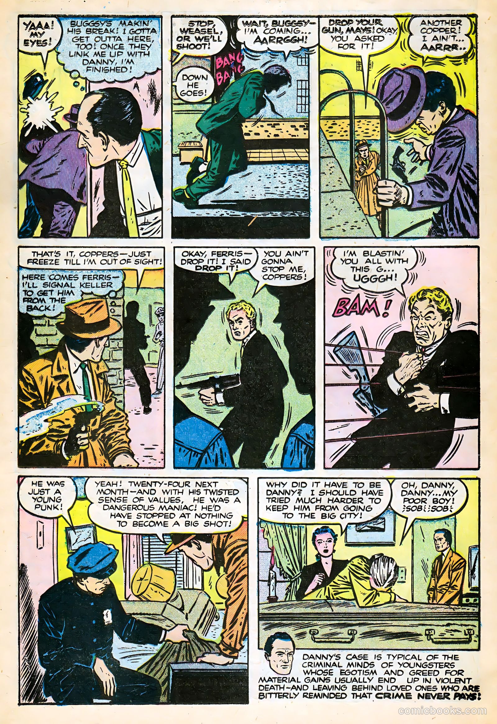 Crime and Punishment #65 (1954) — page 12 of 36