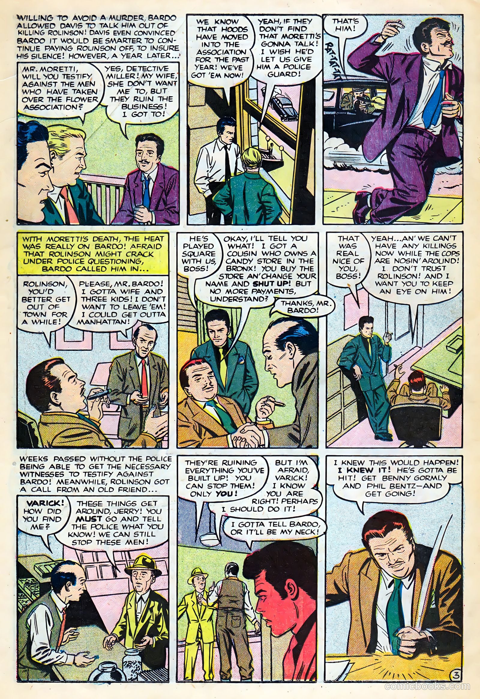 Crime and Punishment #65 (1954) — page 18 of 36