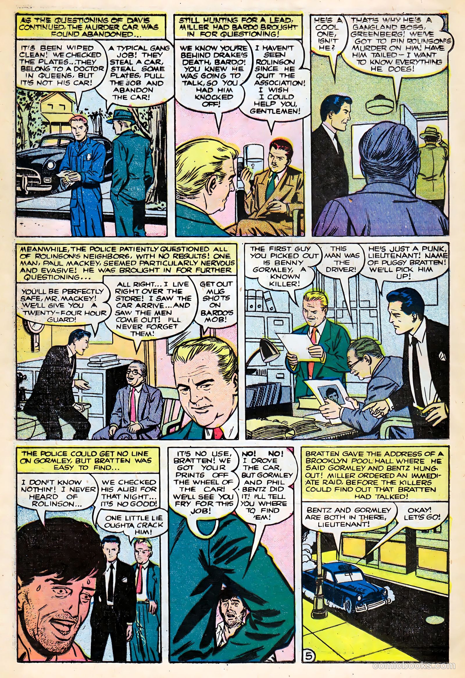 Crime and Punishment #65 (1954) — page 20 of 36