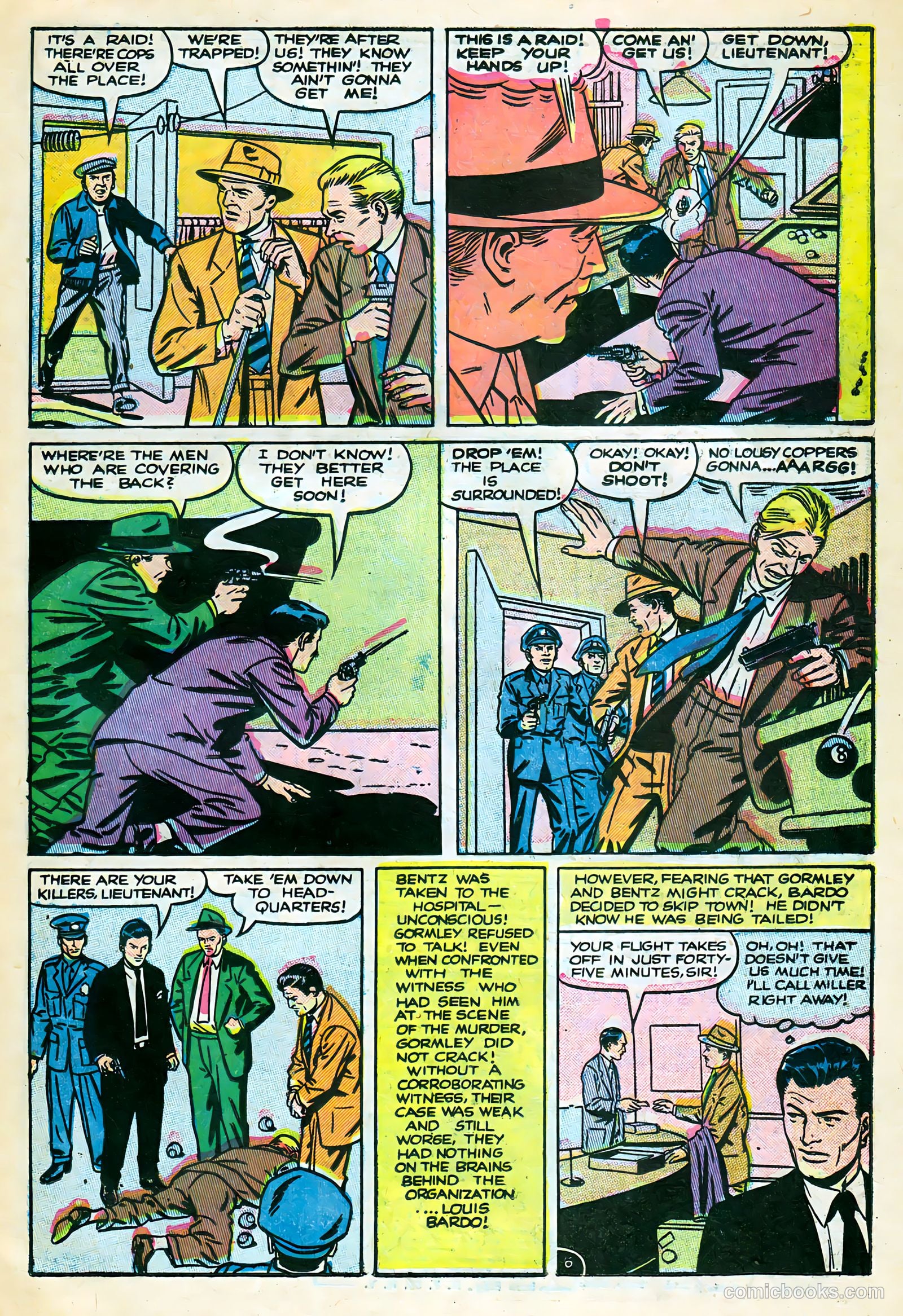 Crime and Punishment #65 (1954) — page 21 of 36
