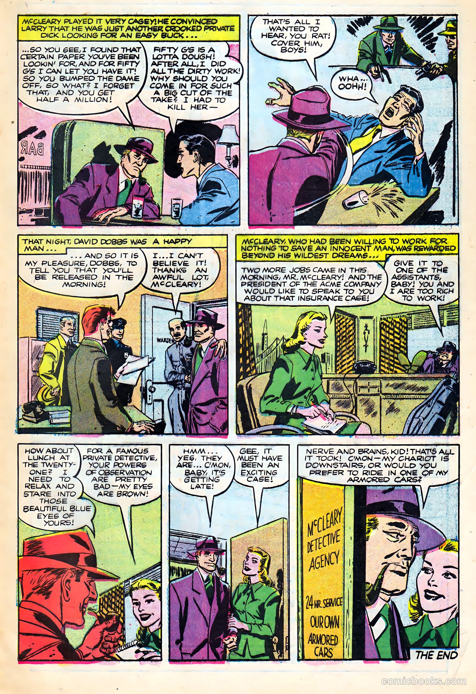 Crime and Punishment #65 (1954) — page 31 of 36