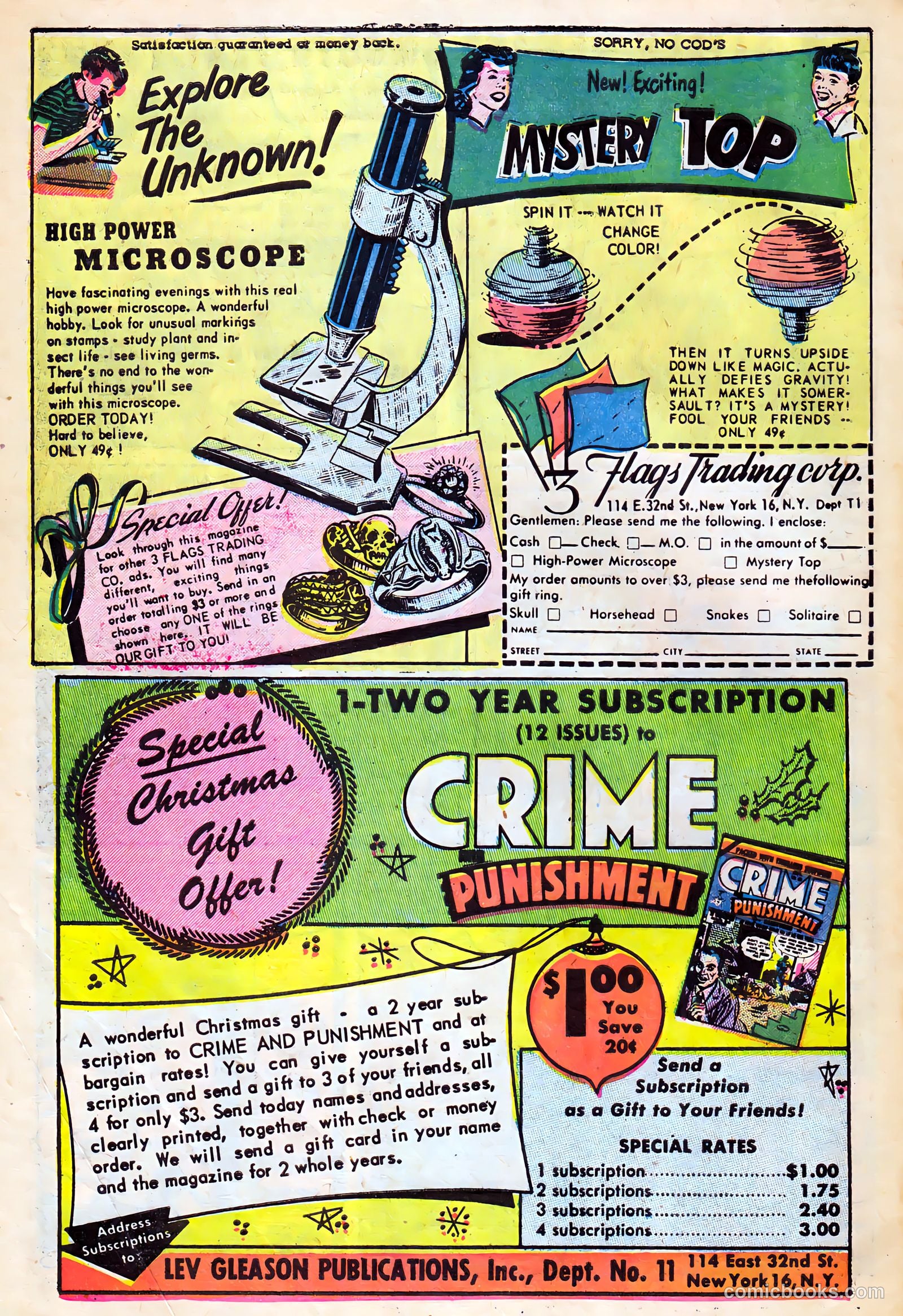 Crime and Punishment #65 (1954) — page 32 of 36