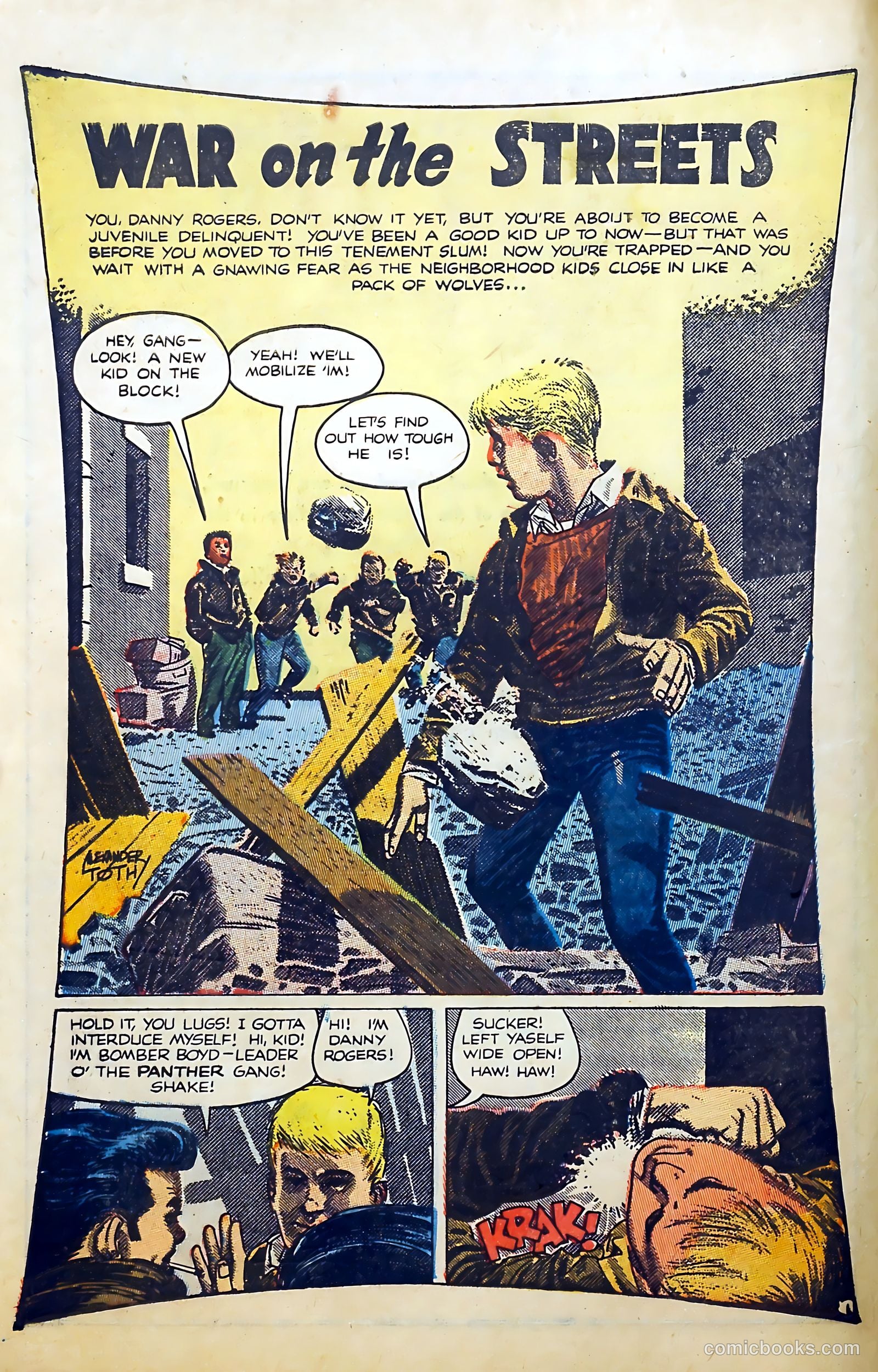 Crime and Punishment #66 (1954) — page 4 of 36