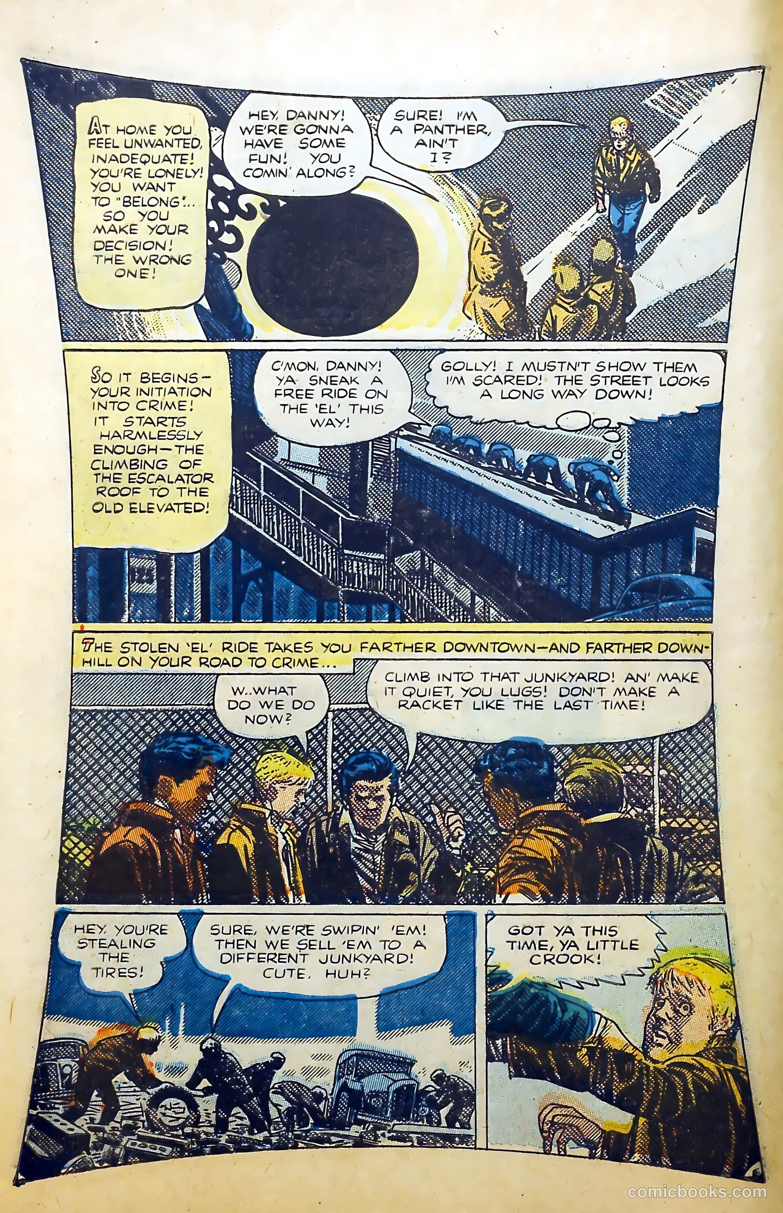 Crime and Punishment #66 (1954) — page 8 of 36