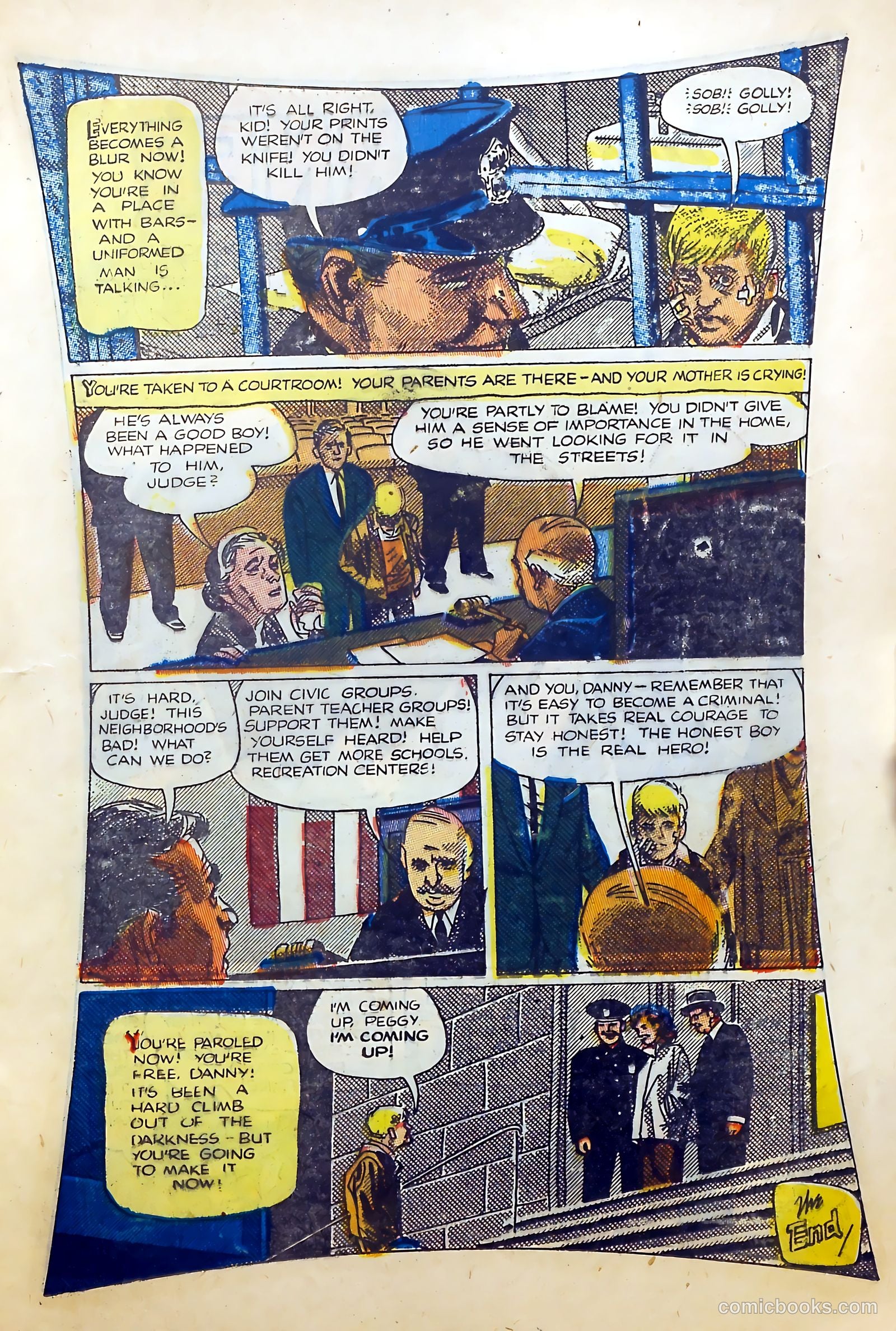 Crime and Punishment #66 (1954) — page 15 of 36