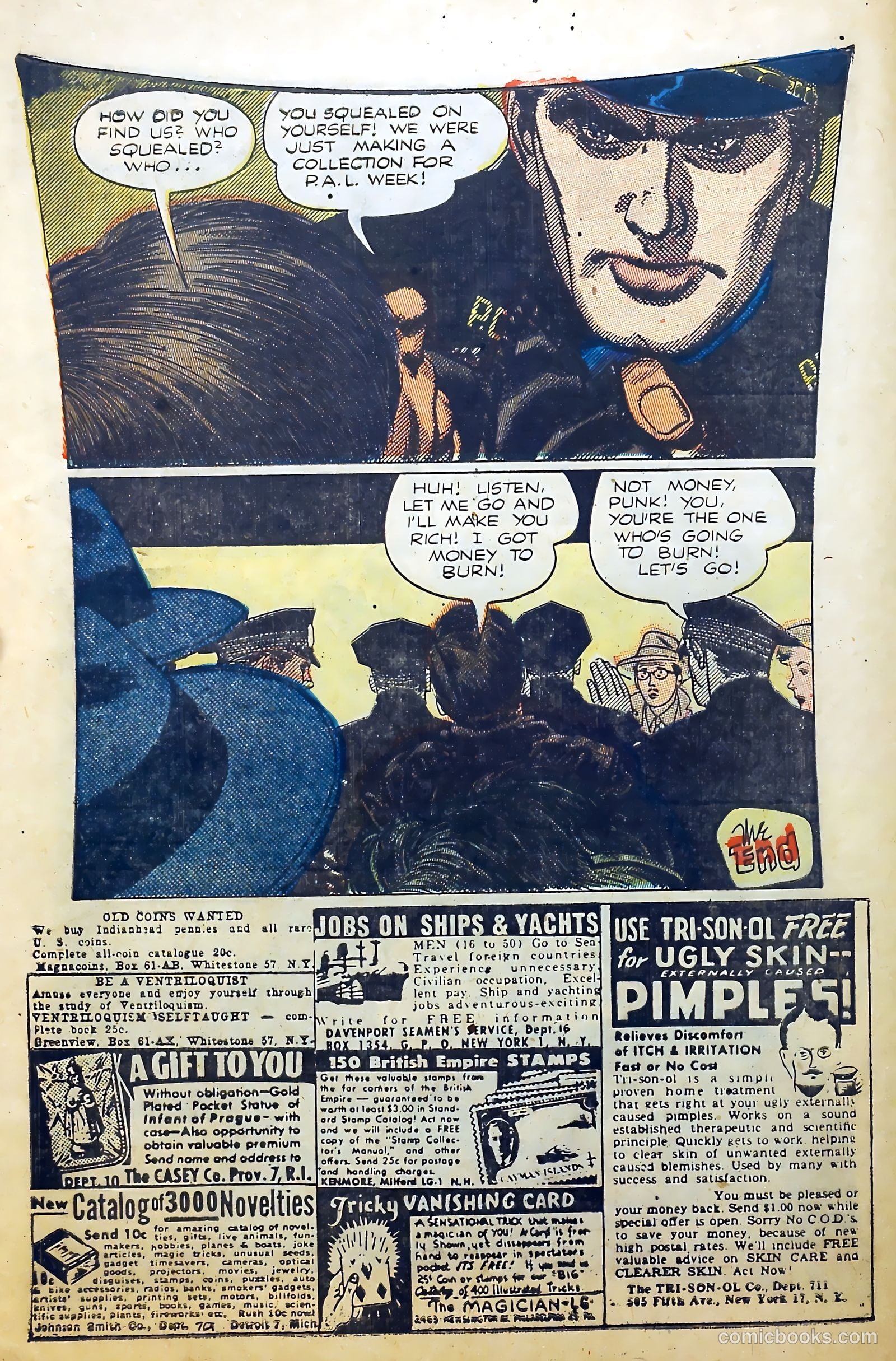 Crime and Punishment #66 (1954) — page 32 of 36