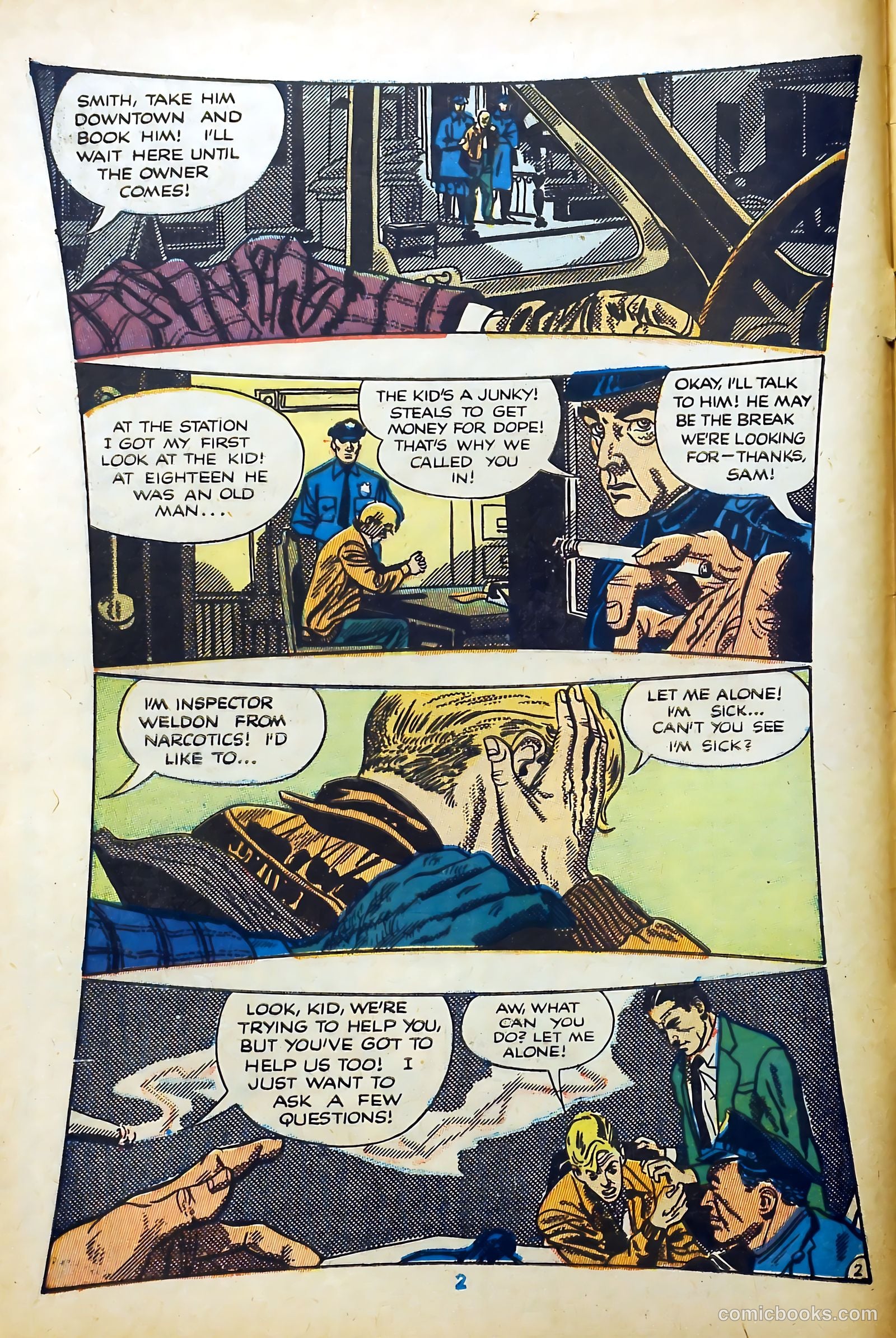 Crime and Punishment #67 (1954) — page 4 of 36
