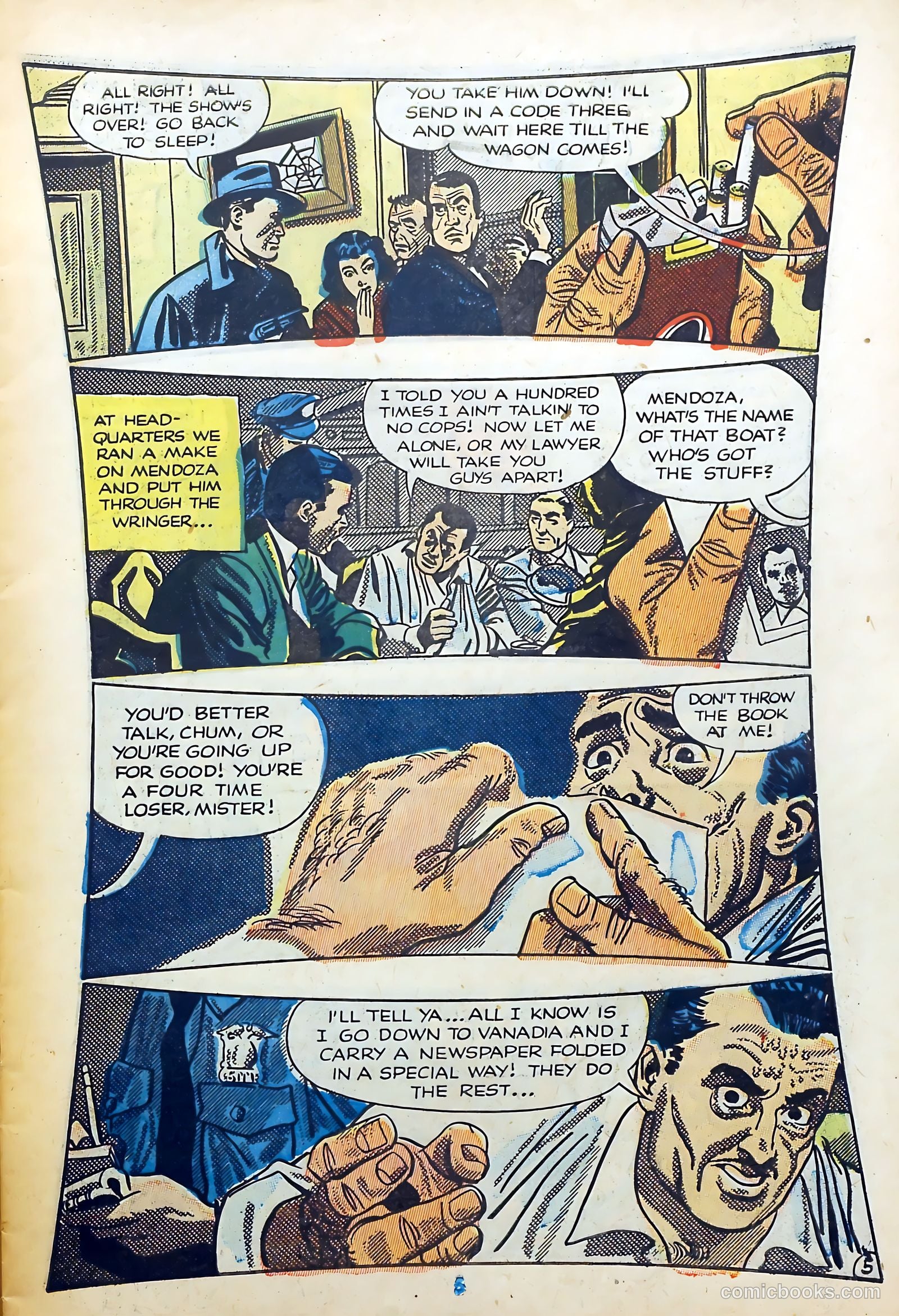 Crime and Punishment #67 (1954) — page 7 of 36