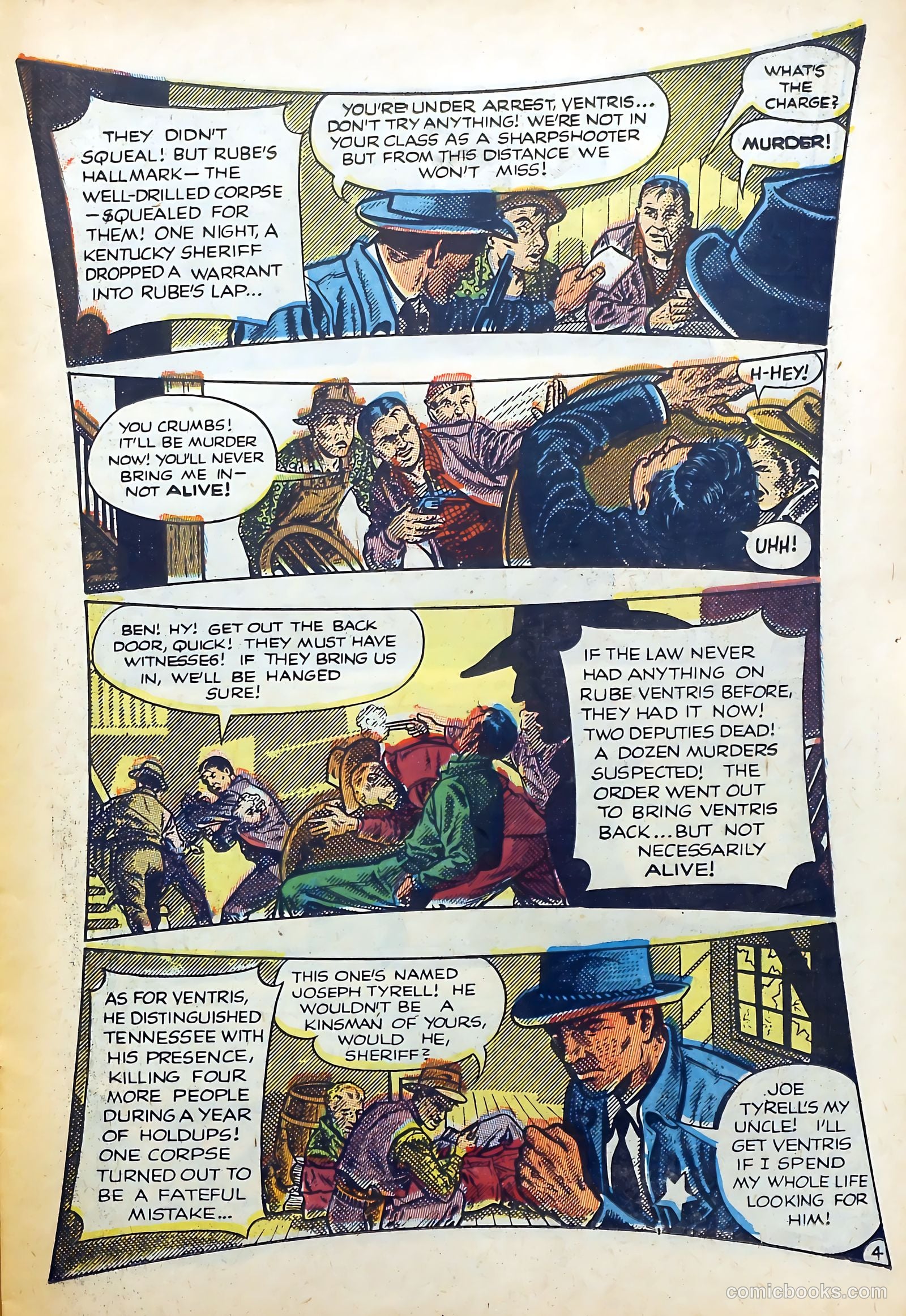 Crime and Punishment #67 (1954) — page 15 of 36