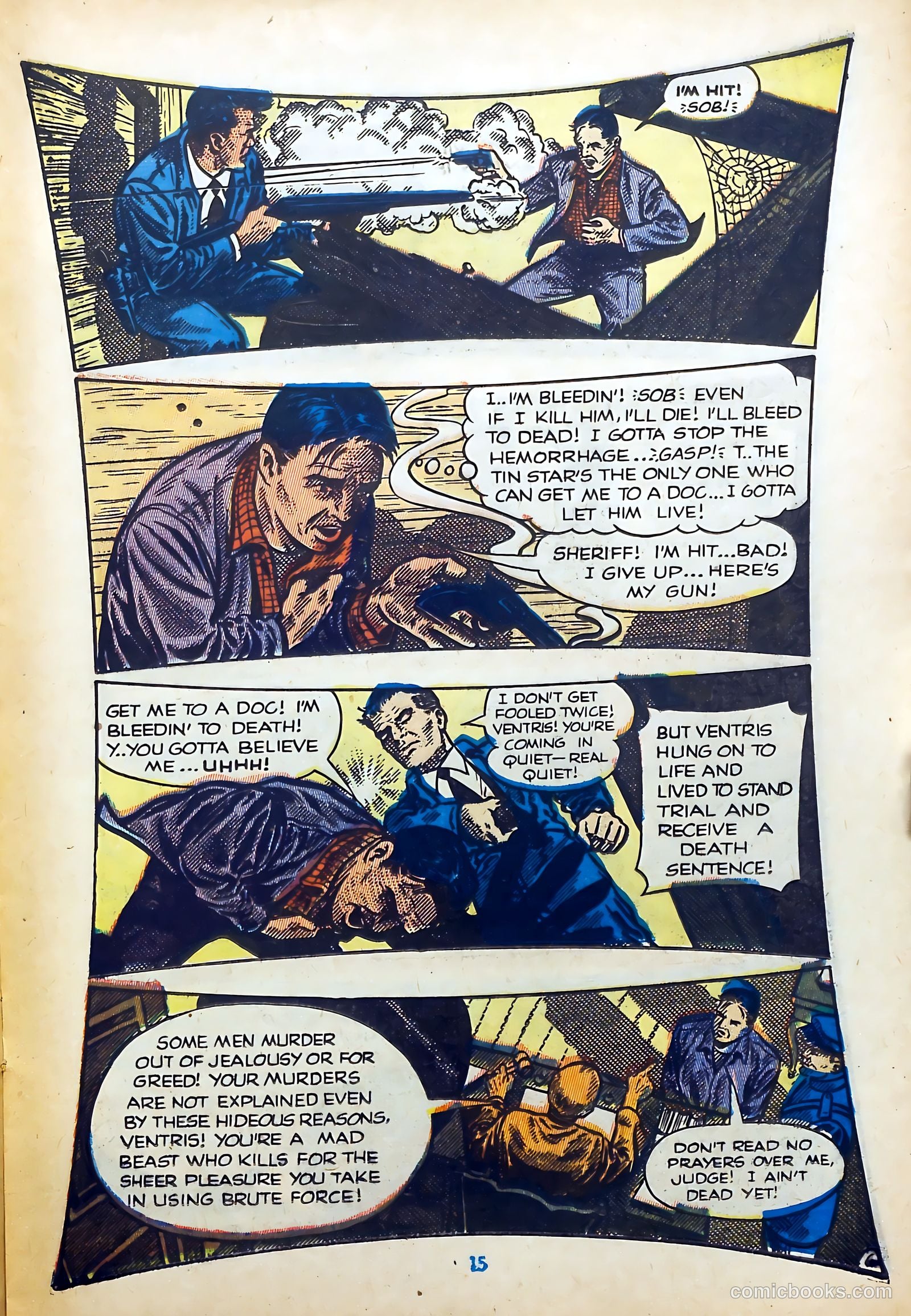 Crime and Punishment #67 (1954) — page 17 of 36