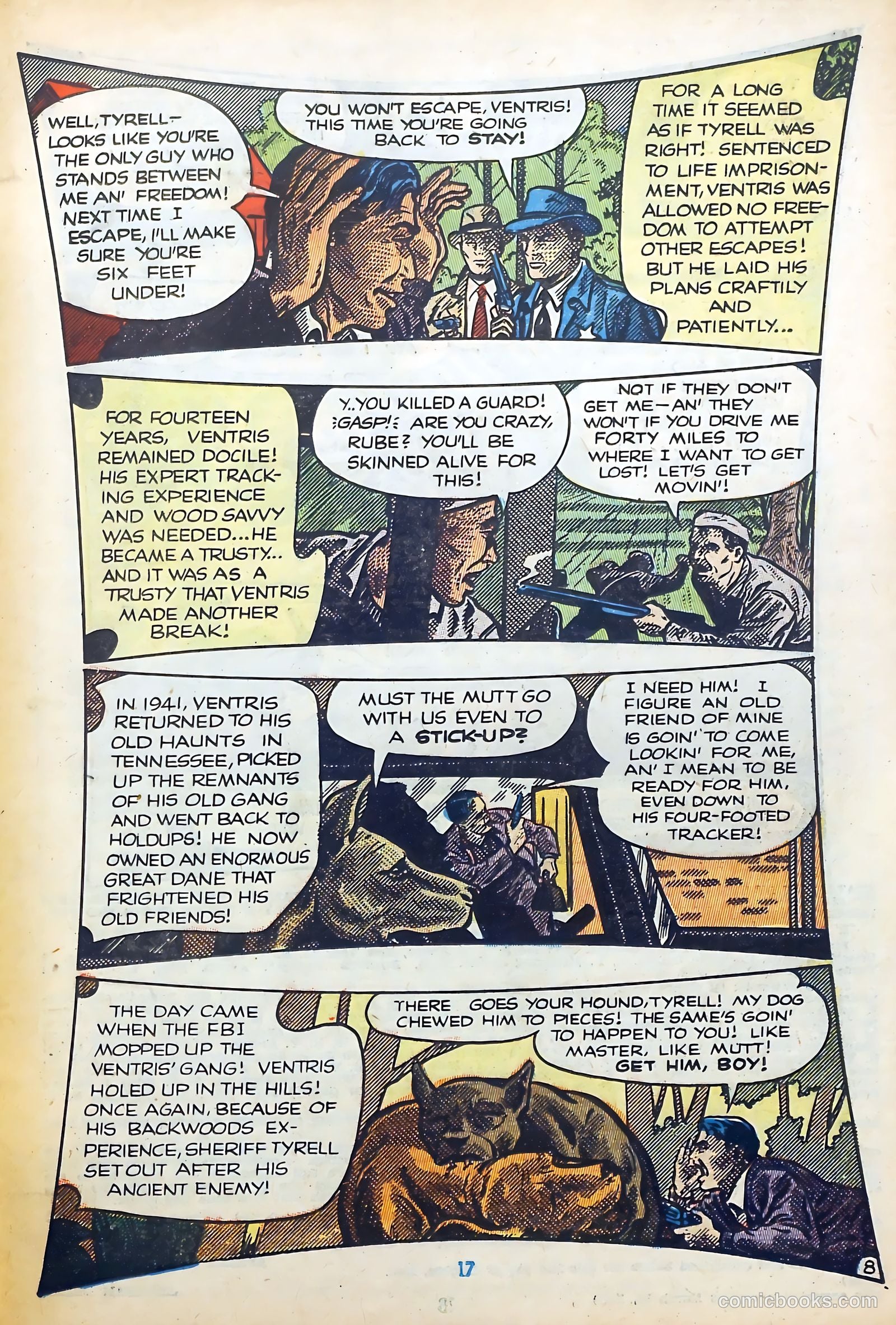 Crime and Punishment #67 (1954) — page 19 of 36