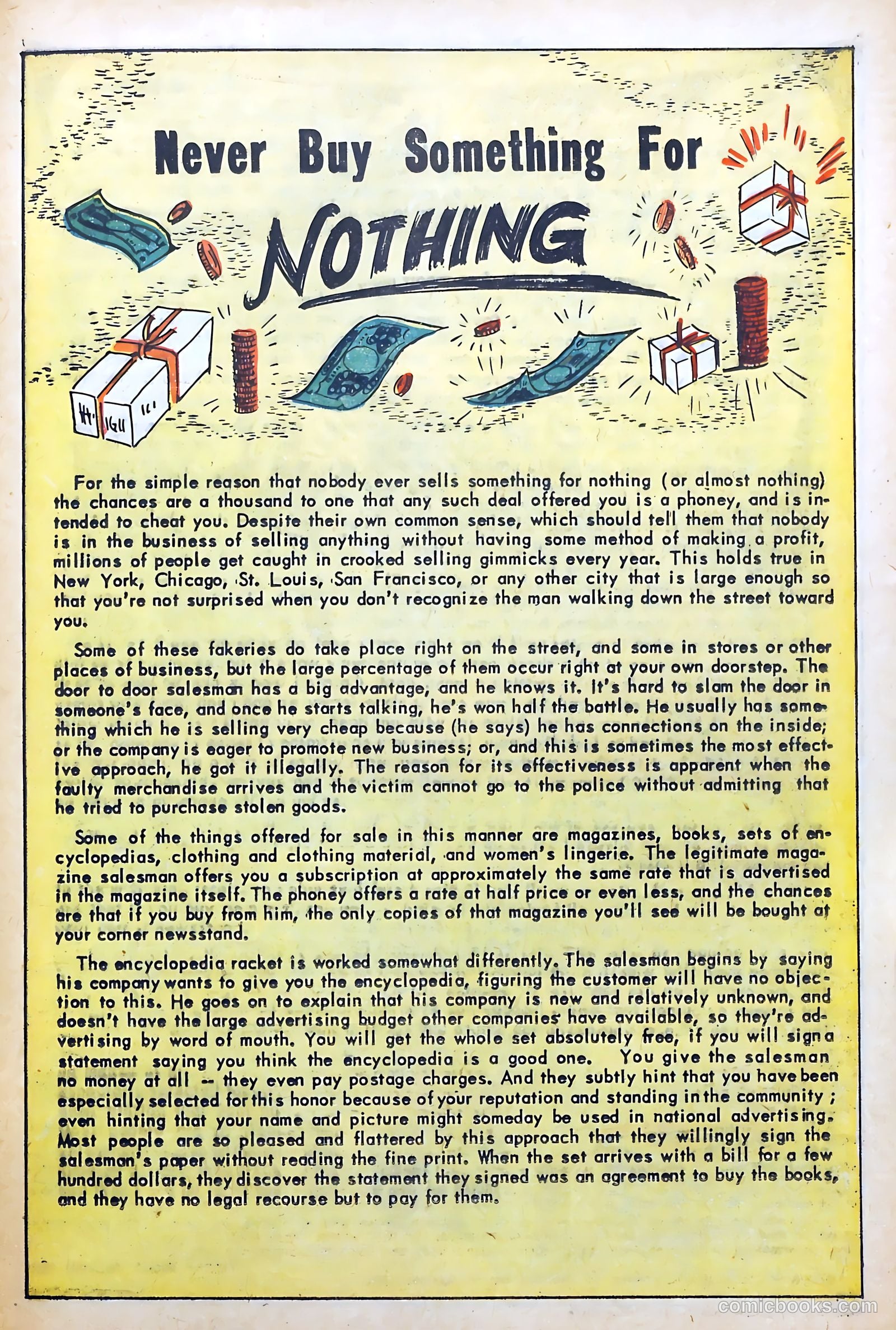 Crime and Punishment #67 (1954) — page 21 of 36